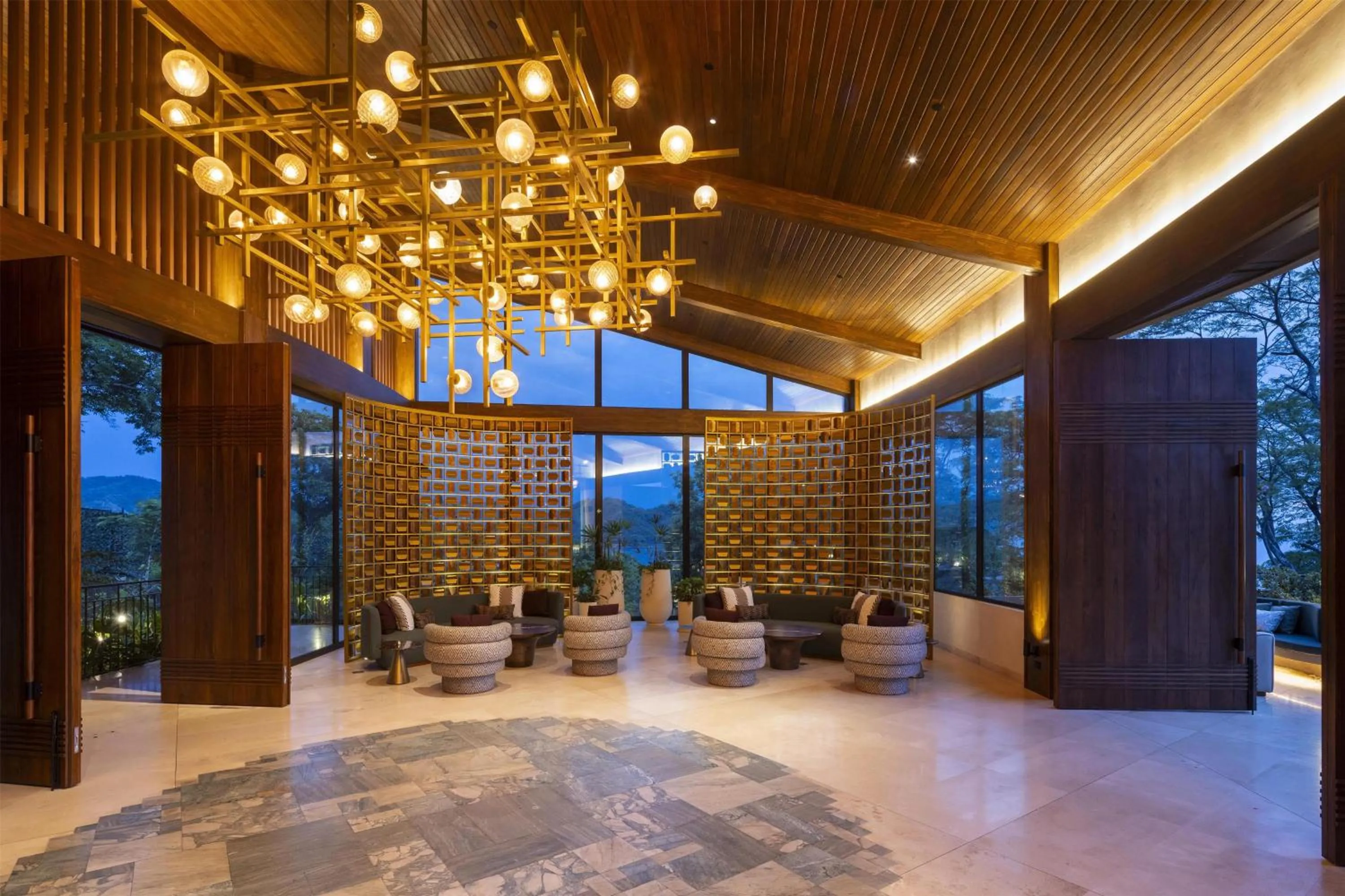 Lobby or reception in Waldorf Astoria Costa Rica Punta Cacique