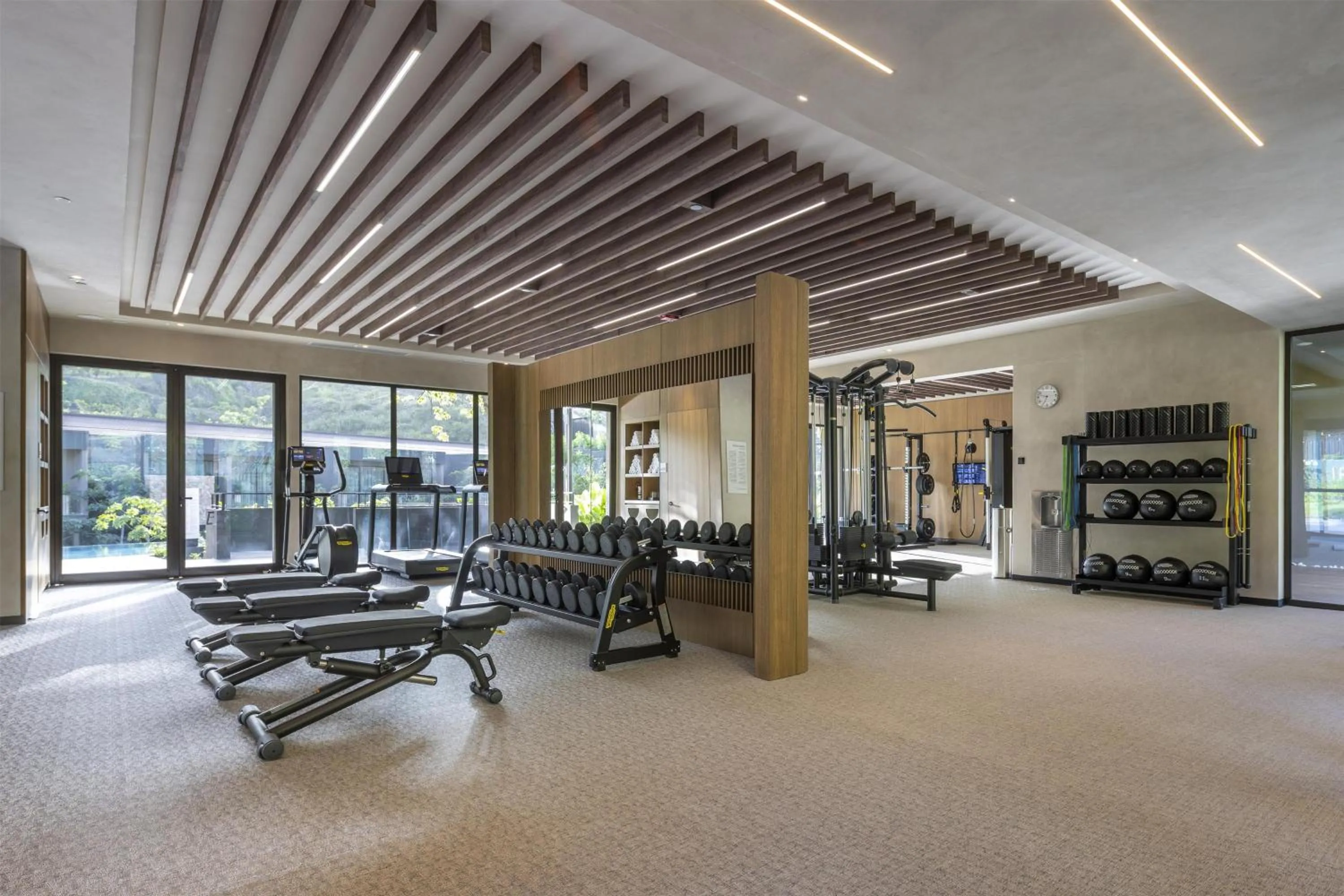 Fitness centre/facilities in Waldorf Astoria Costa Rica Punta Cacique