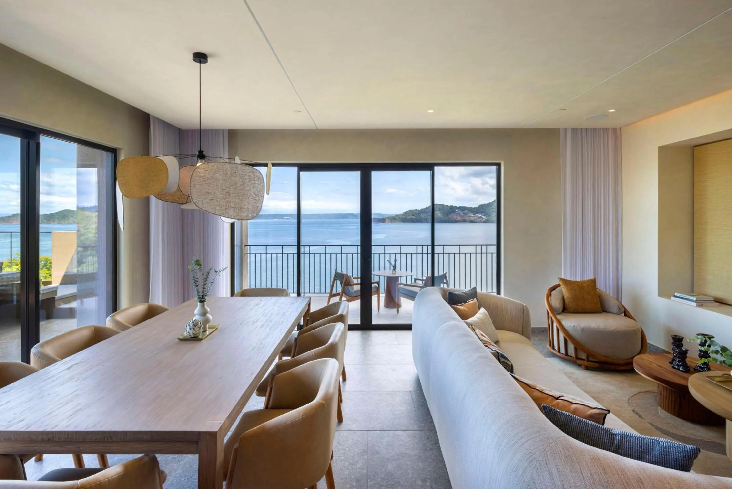 Living room in Waldorf Astoria Costa Rica Punta Cacique