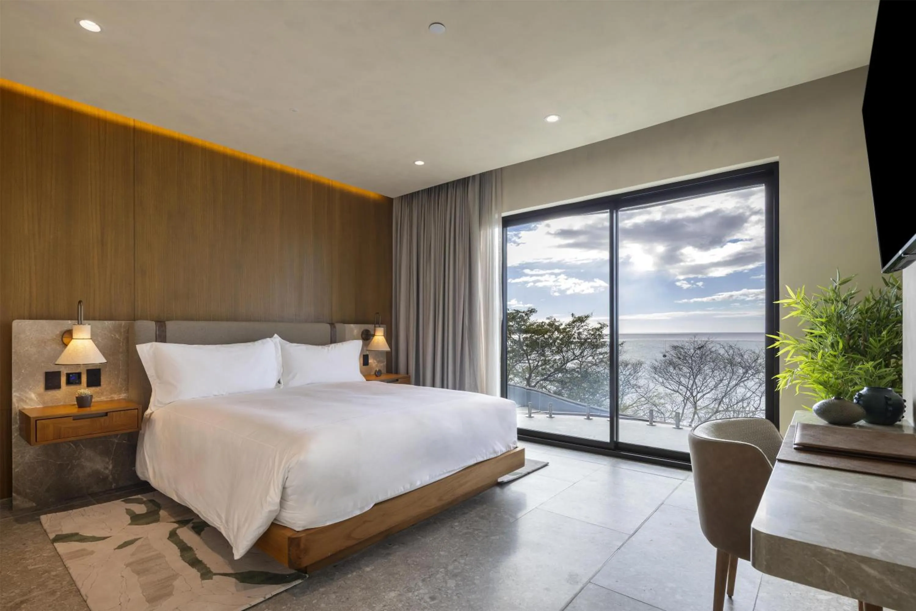 Bed in Waldorf Astoria Costa Rica Punta Cacique