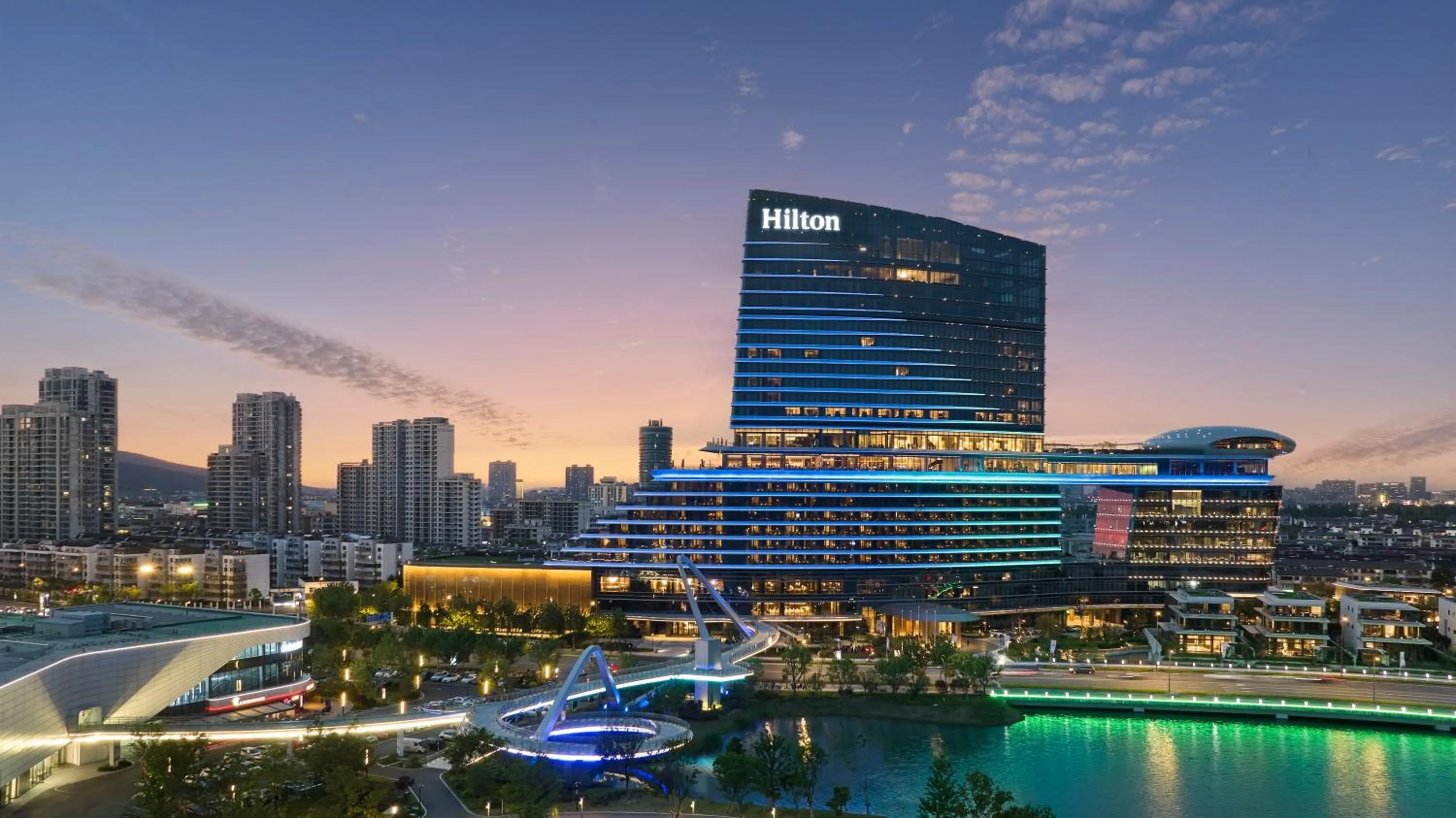 City view in Hilton Changshu