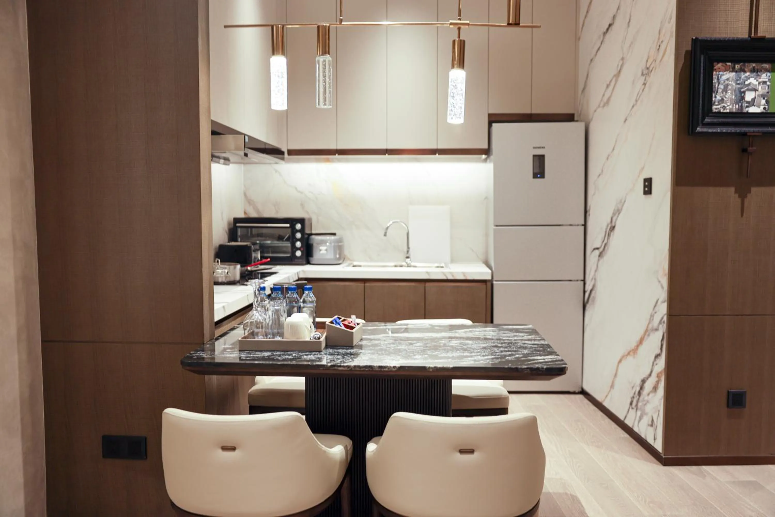 Dining area in Hilton Changshu