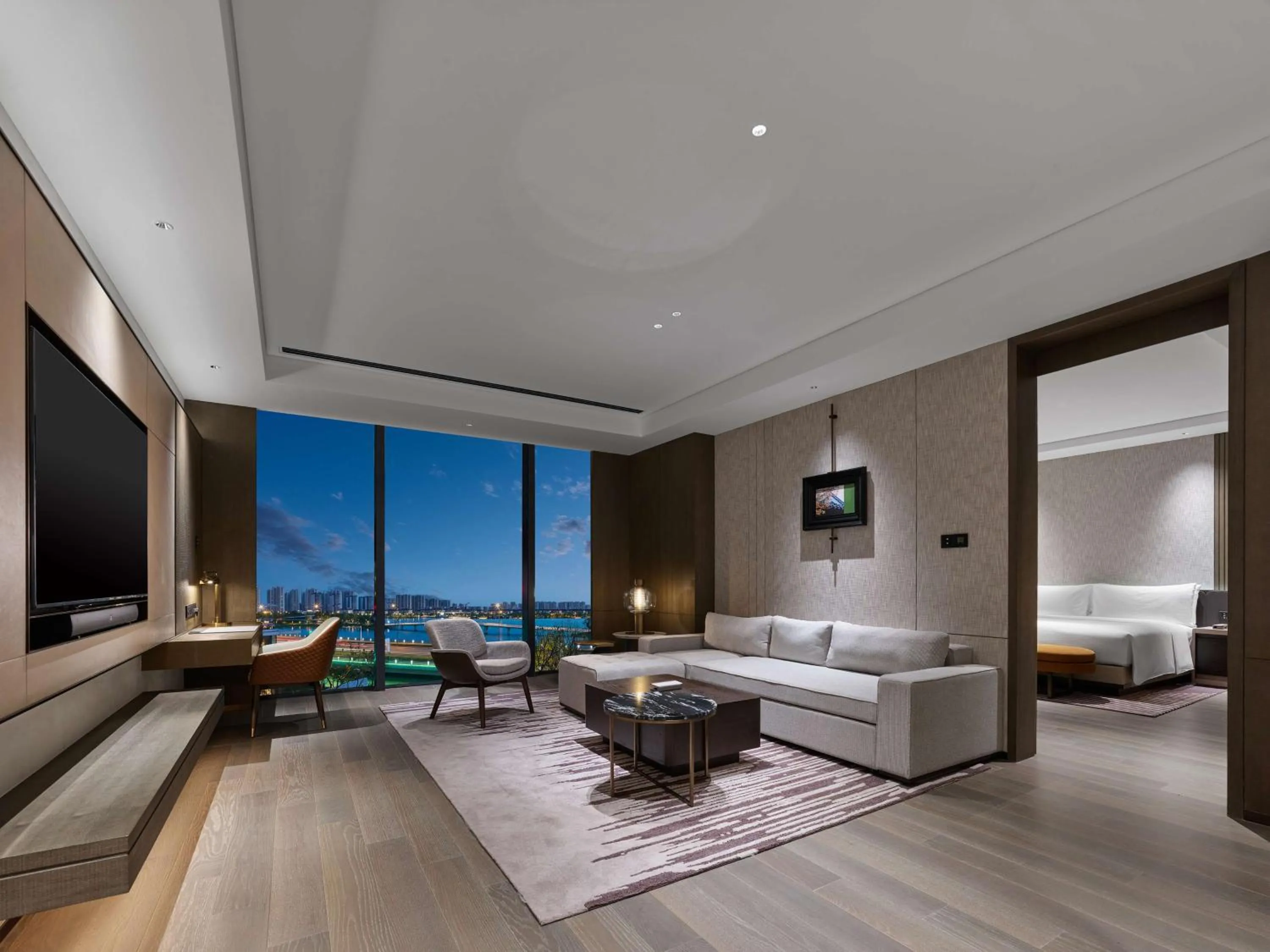 Living room in Hilton Changshu
