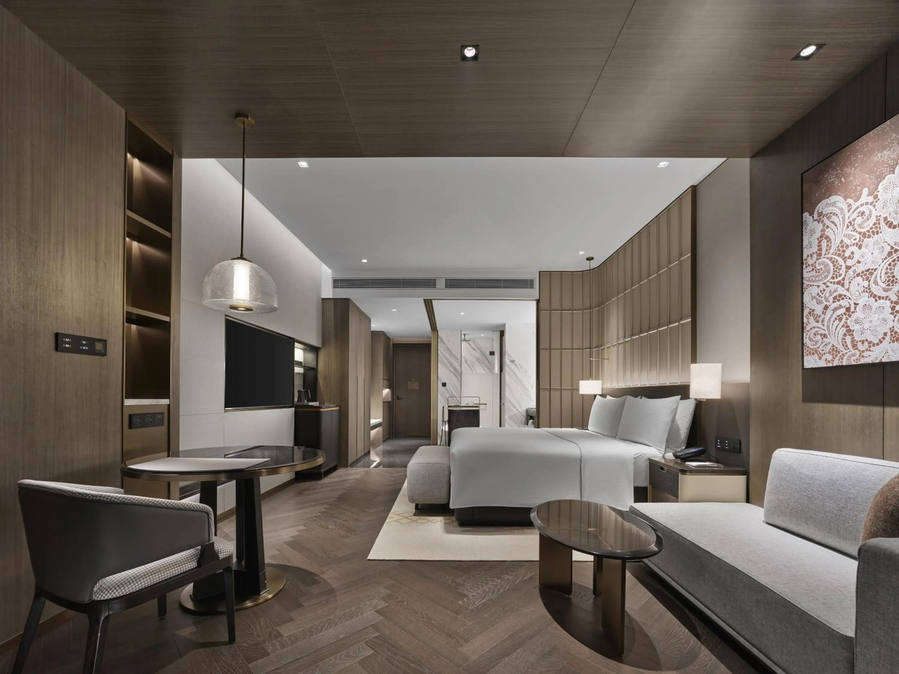 Bed in Hilton Changshu