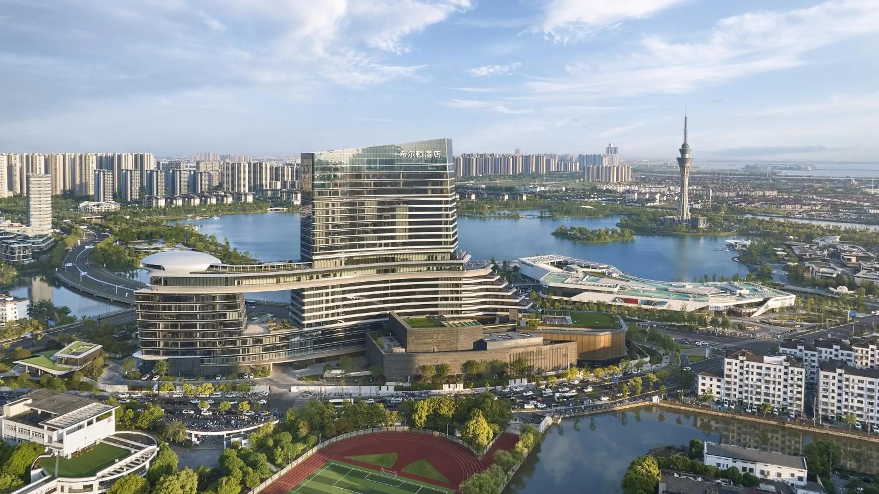 City view in Hilton Changshu City view in Hilton Changshu