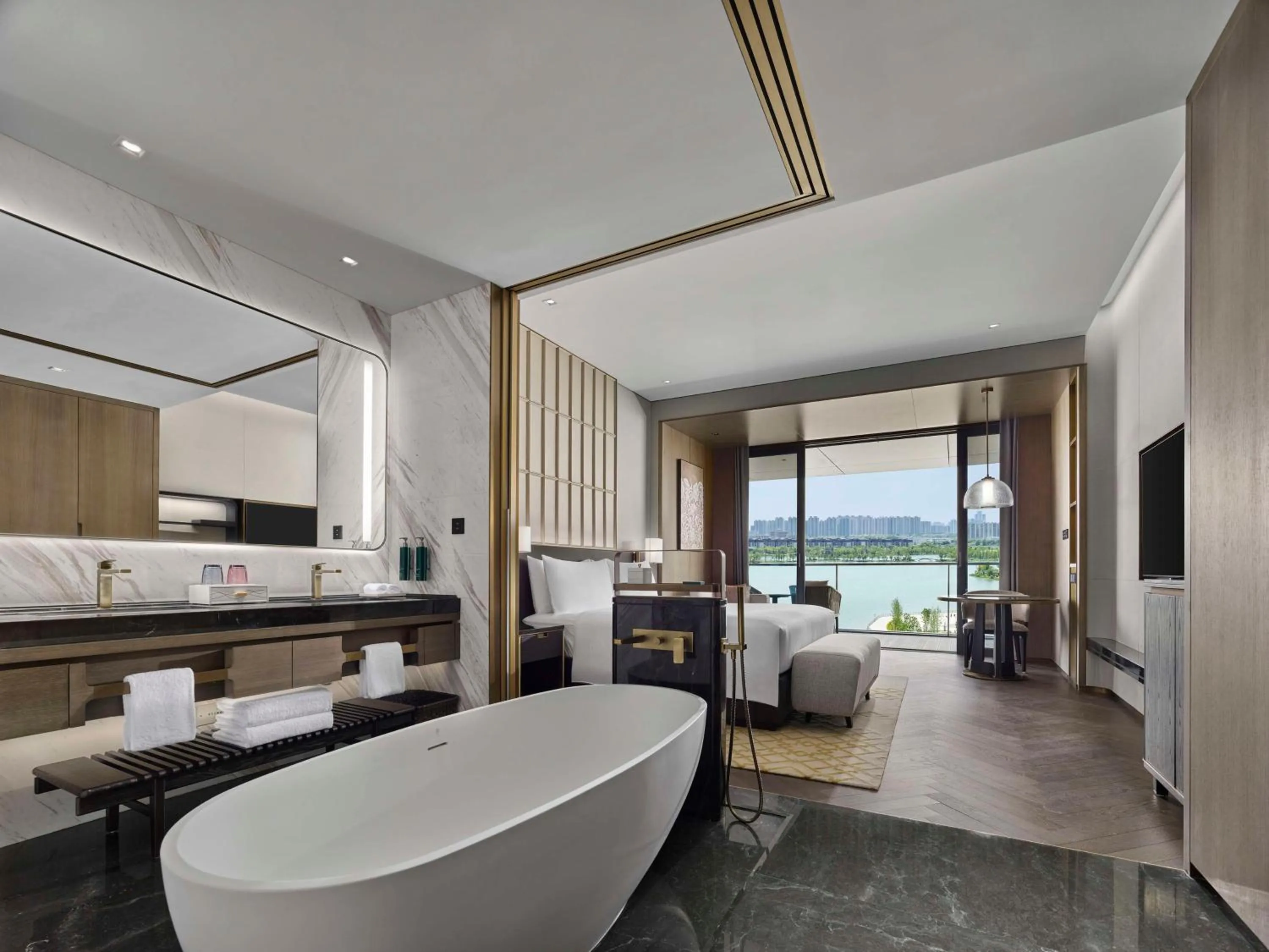 Bed in Hilton Changshu