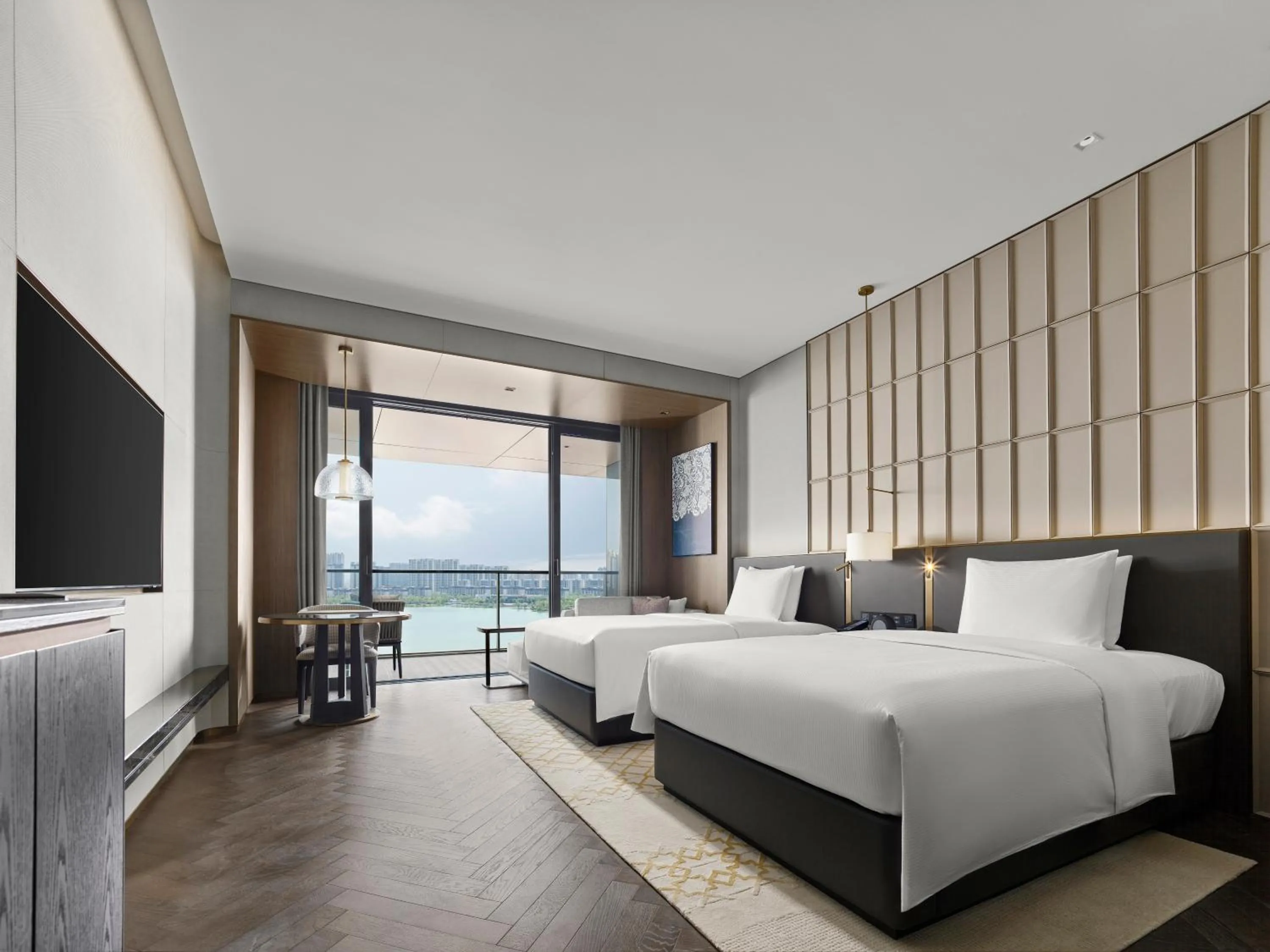 Bed in Hilton Changshu