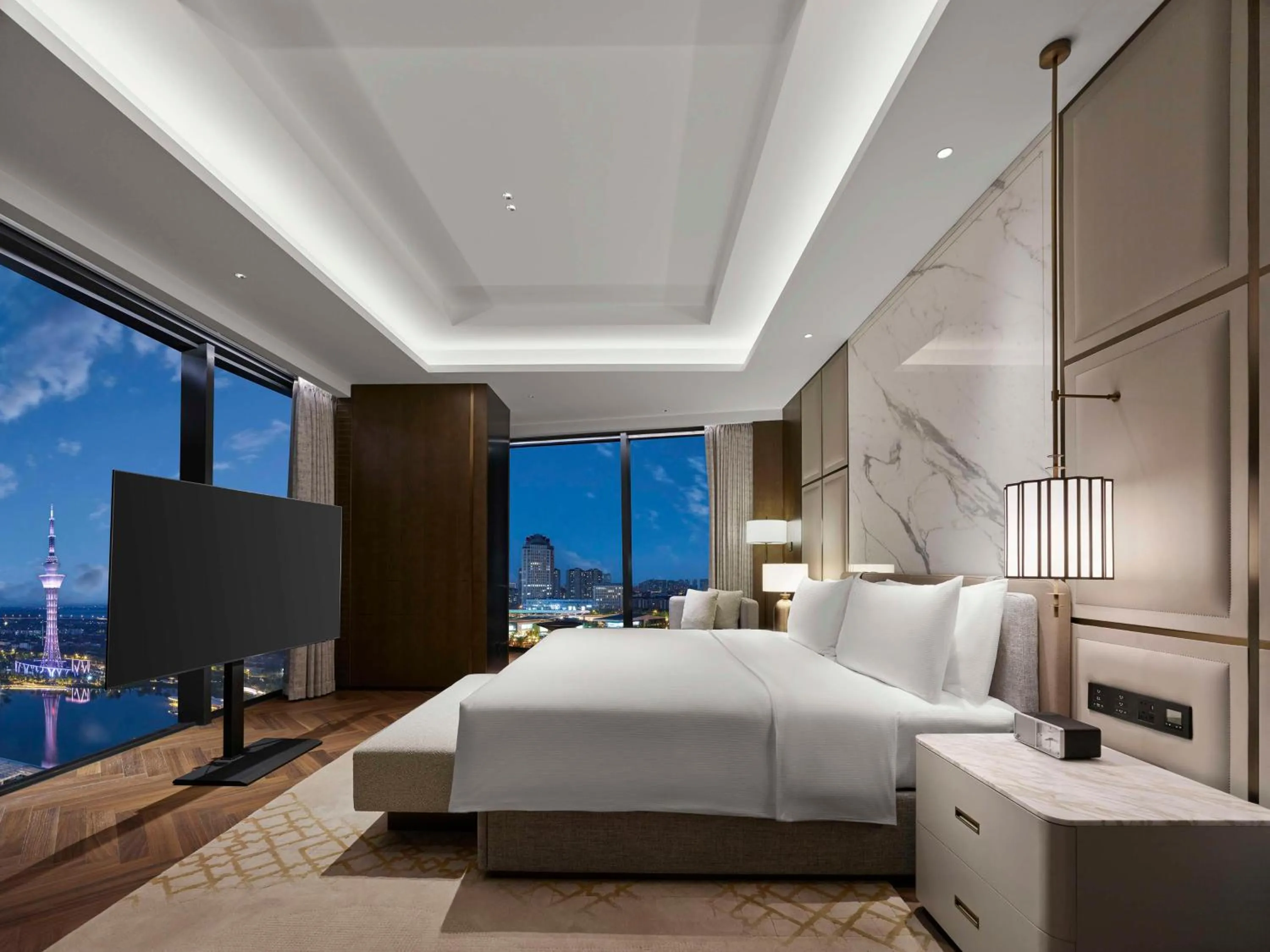 Bed in Hilton Changshu