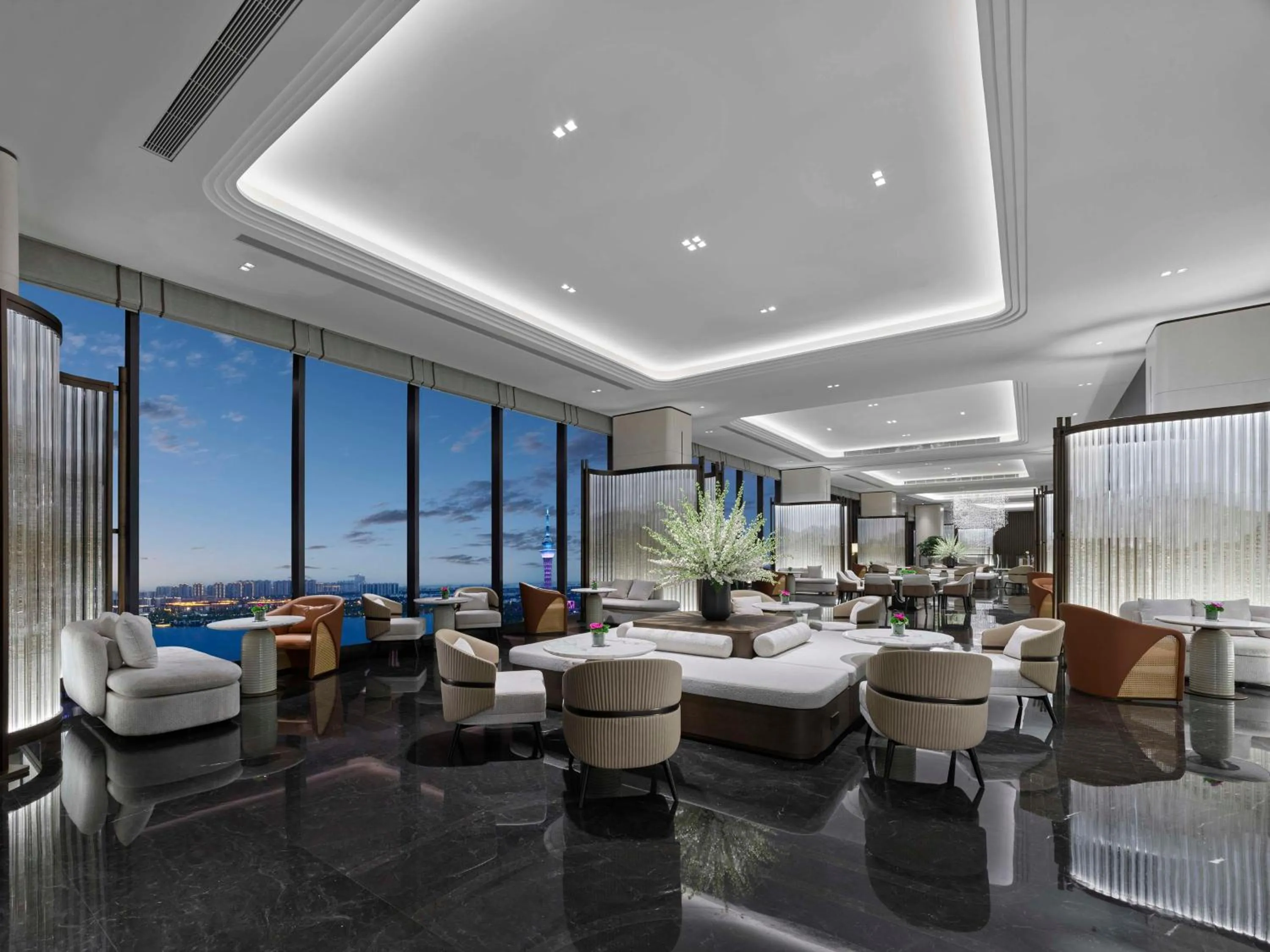 Lobby or reception in Hilton Changshu