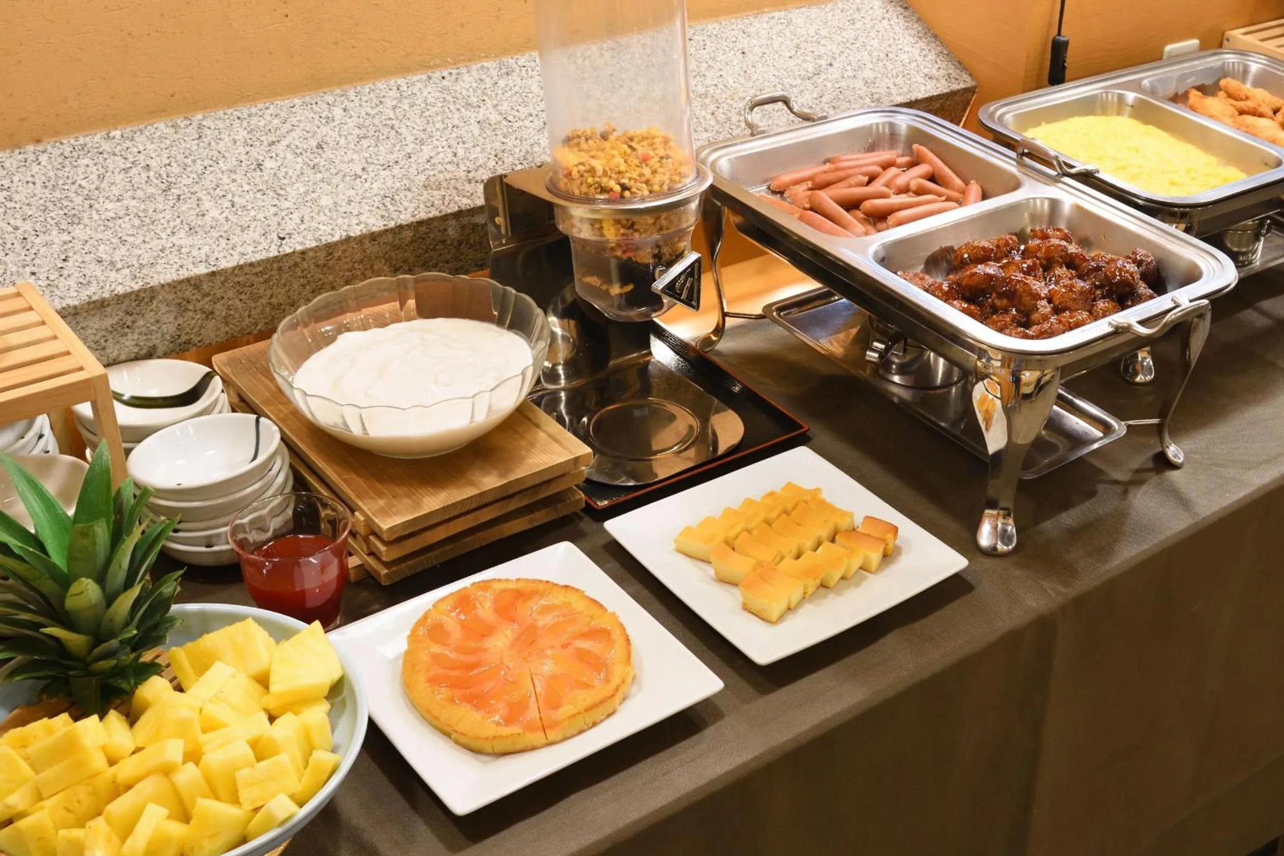 Breakfast in Hakata Green Hotel No.1