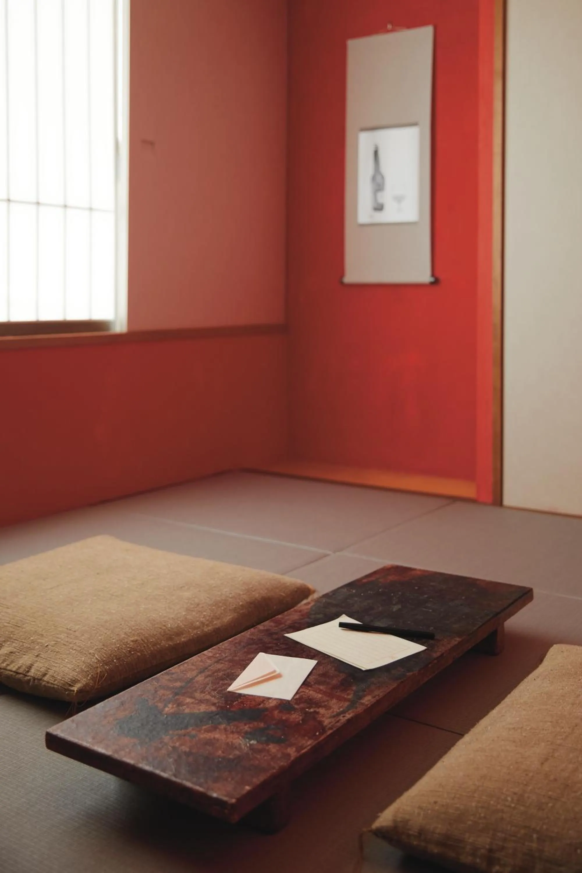 Photo of the whole room, Bed in River Retreat Garaku