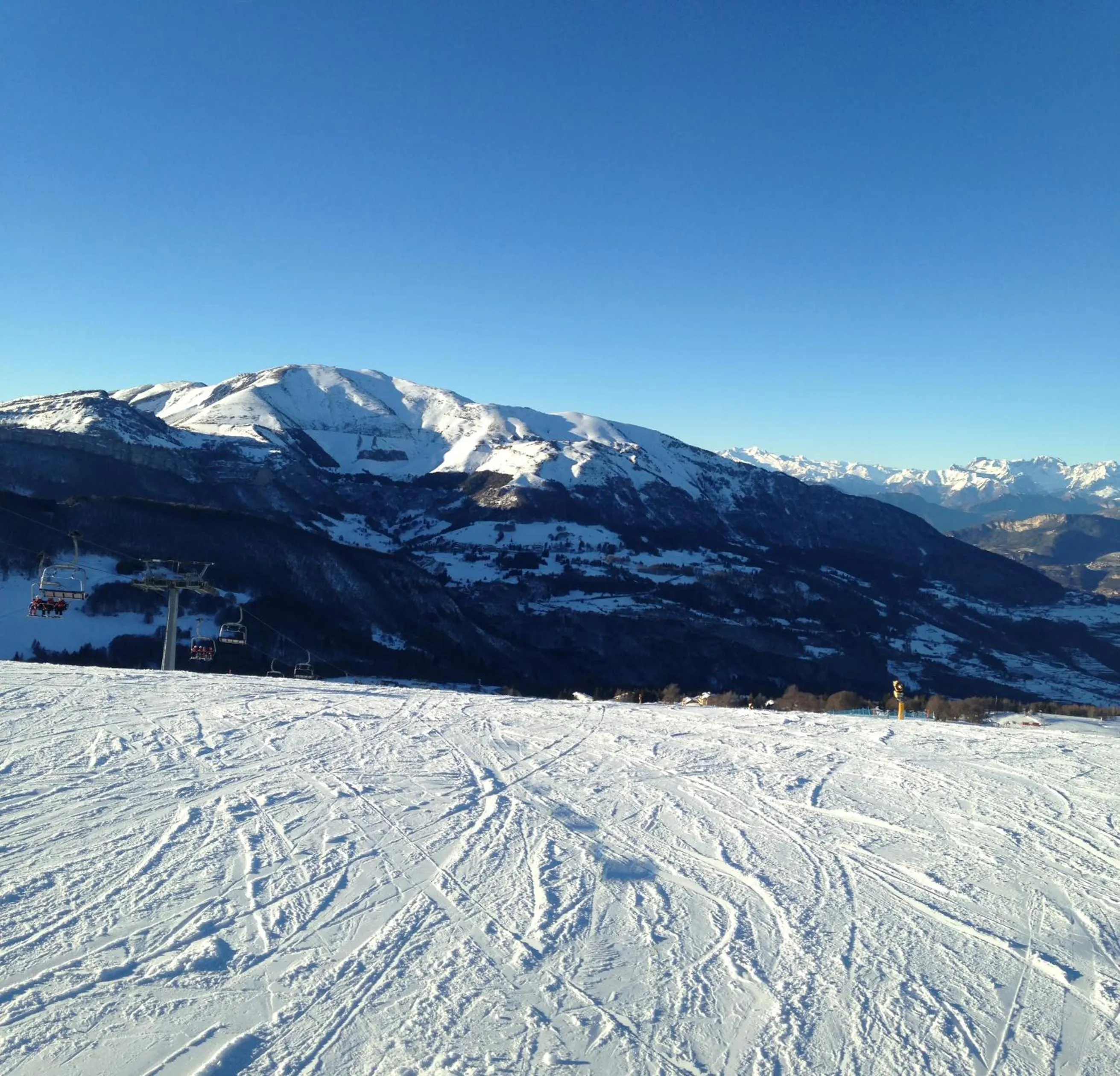 Skiing in Vecchia Mori