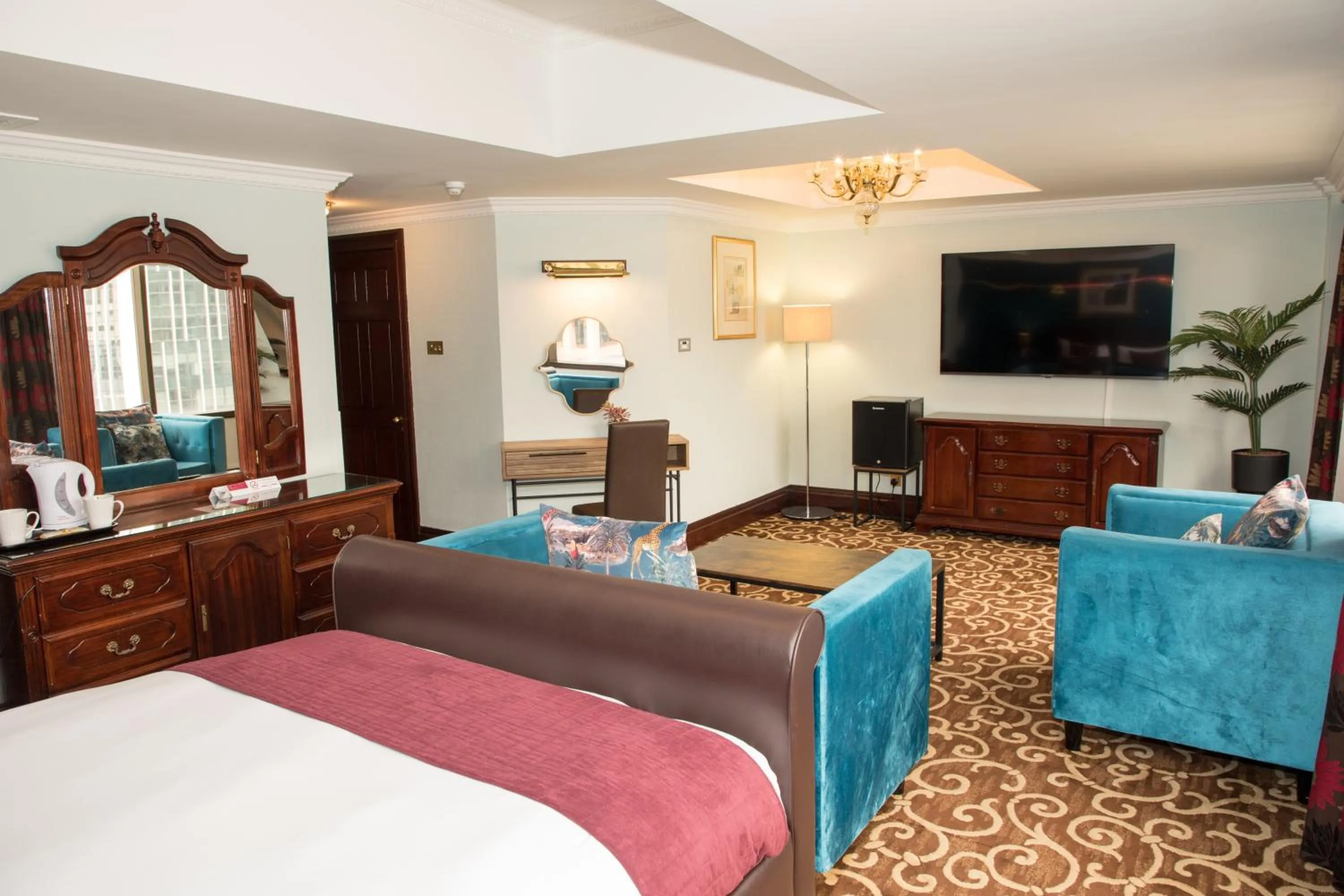 Seating area in Britannia International Hotel Canary Wharf