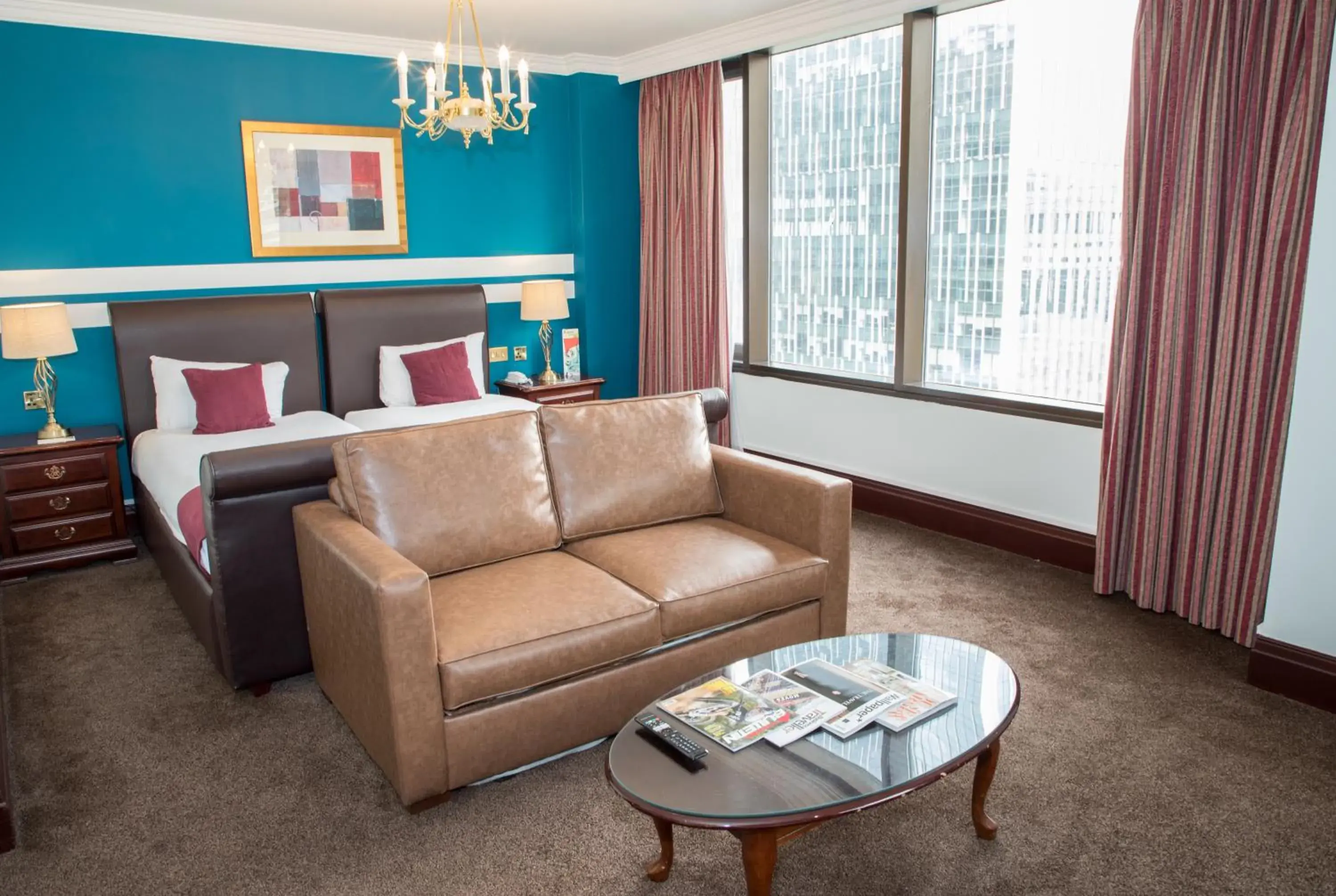 Executive Twin Room in Britannia International Hotel Canary Wharf Executive Twin Room in Britannia International Hotel Canary Wharf