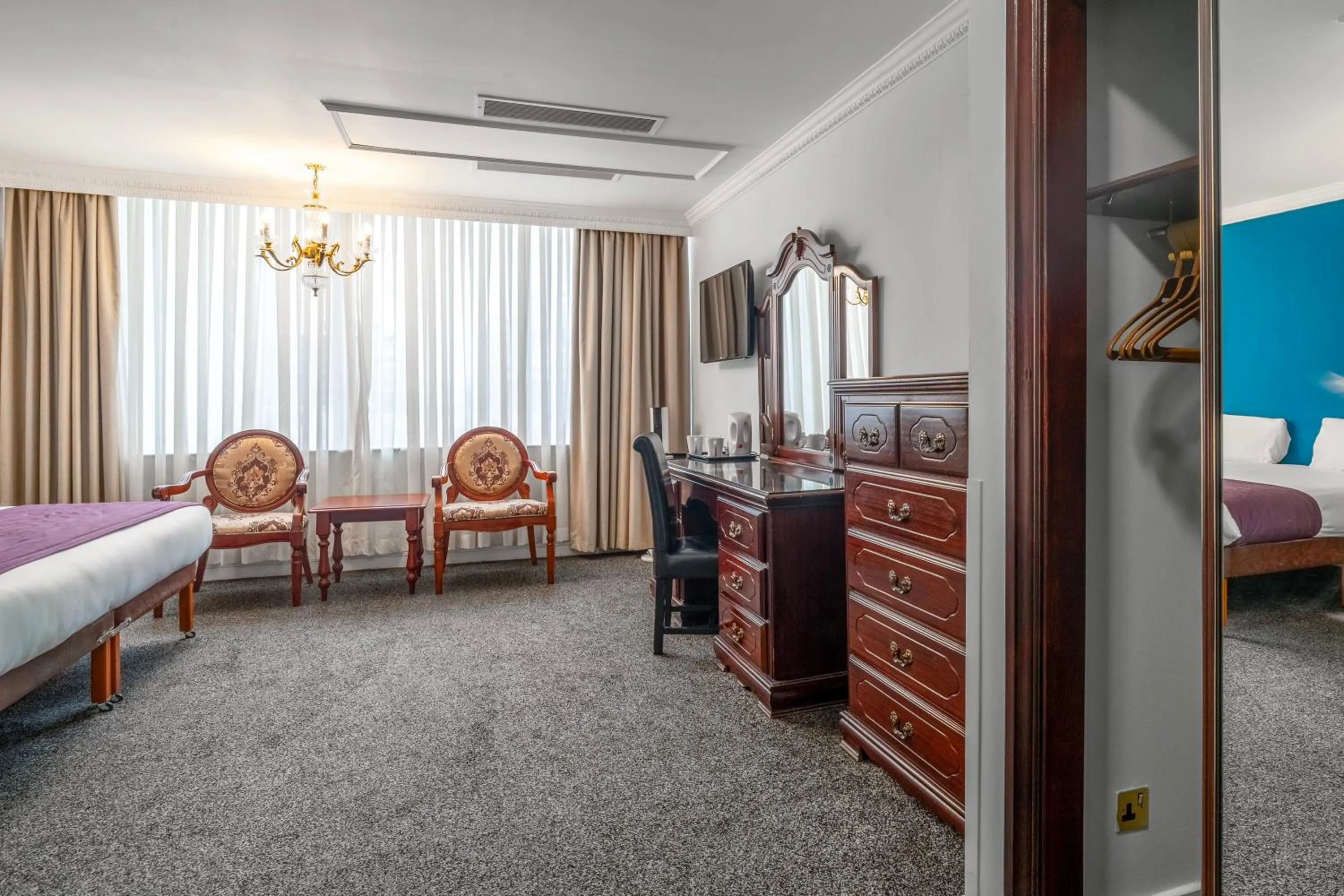 Floor plan in Britannia International Hotel Canary Wharf