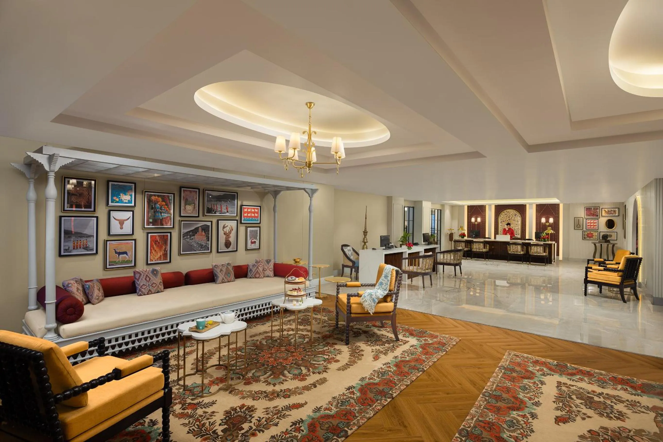 Lobby or reception in Aloha On The Ganges by Leisure Hotels