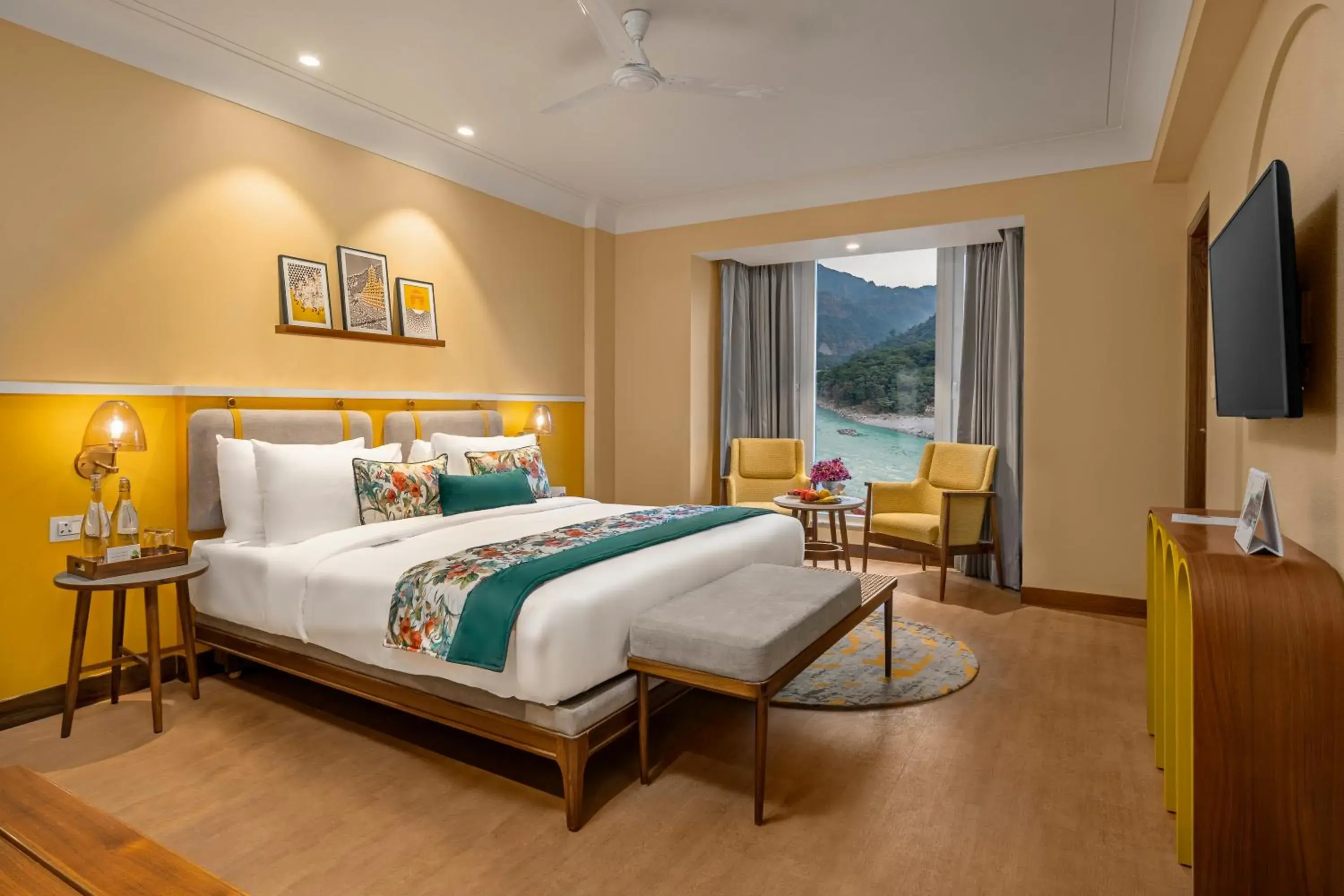 Two Bedroom Royal Apartment (Ganges View) in Aloha On The Ganges by Leisure Hotels Two Bedroom Royal Apartment (Ganges View) in Aloha On The Ganges by Leisure Hotels