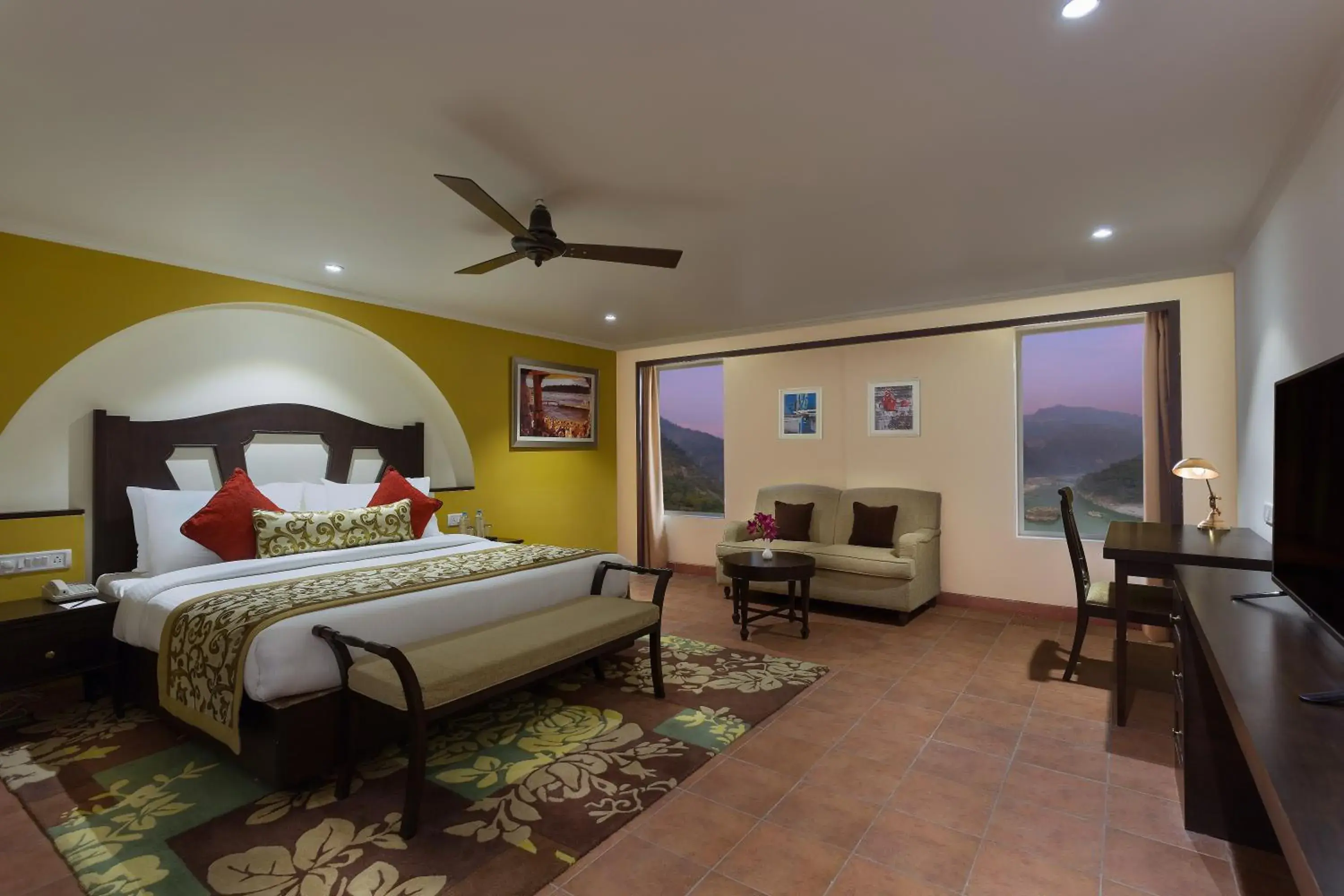 Two Bedroom Standard Apartment (Ganges View) in Aloha On The Ganges by Leisure Hotels Two Bedroom Standard Apartment (Ganges View) in Aloha On The Ganges by Leisure Hotels