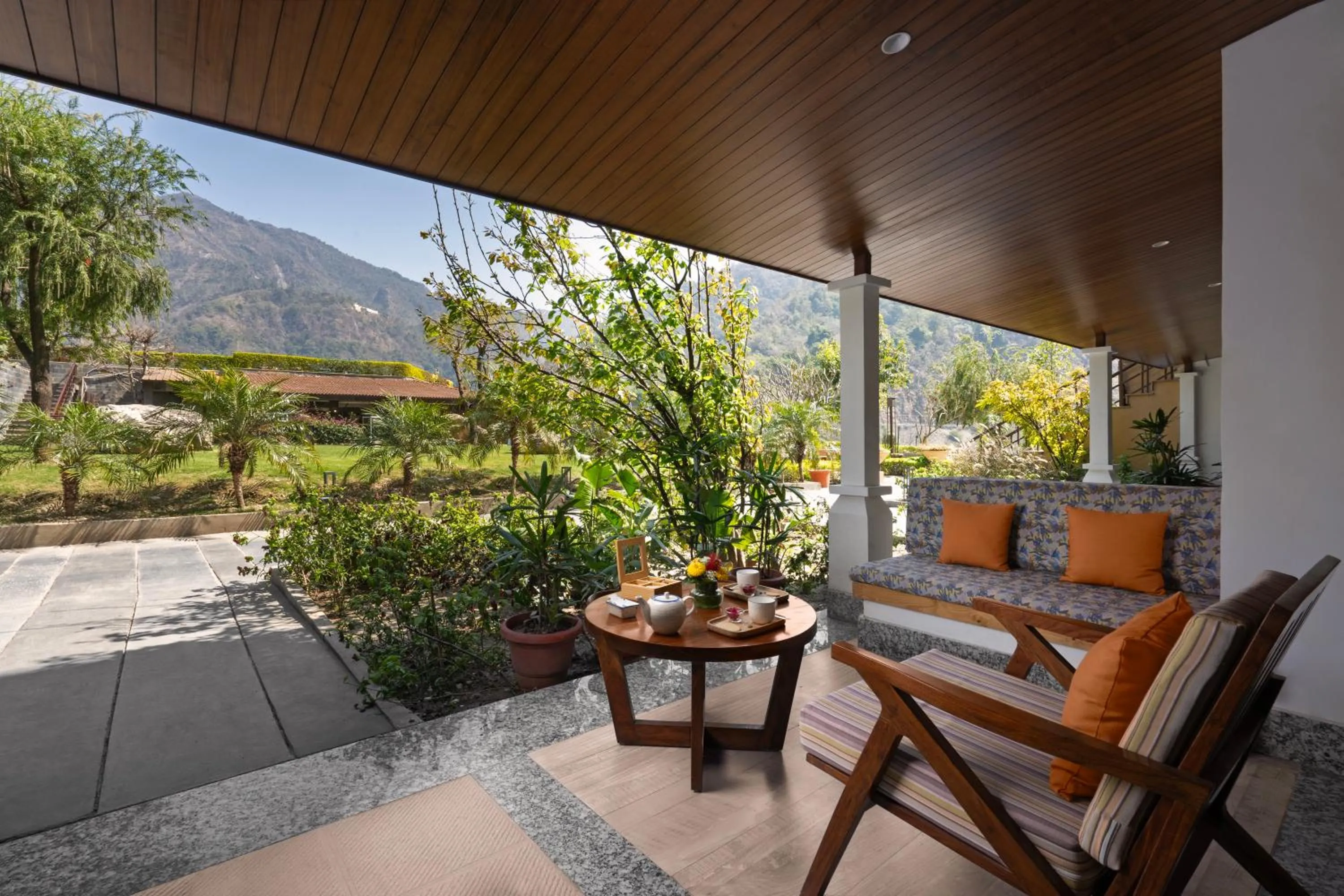 Seating area in Aloha On The Ganges by Leisure Hotels