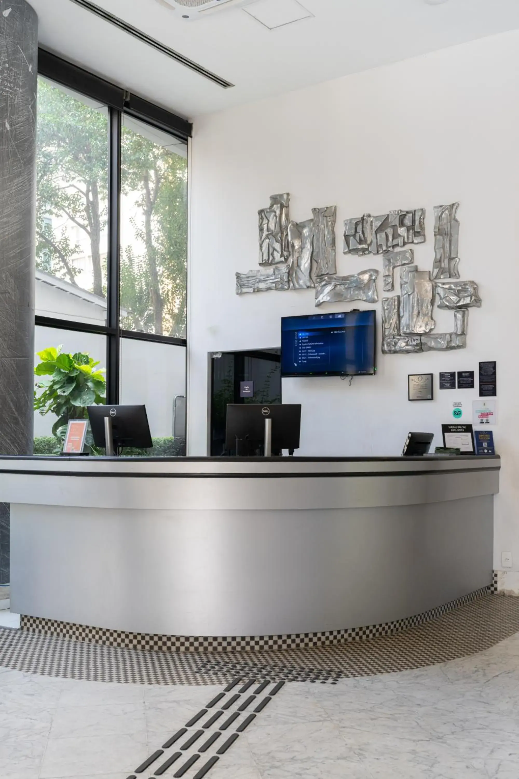 Lobby or reception in Intercity Interative São Paulo Jardins Lobby or reception in Intercity Interative São Paulo Jardins