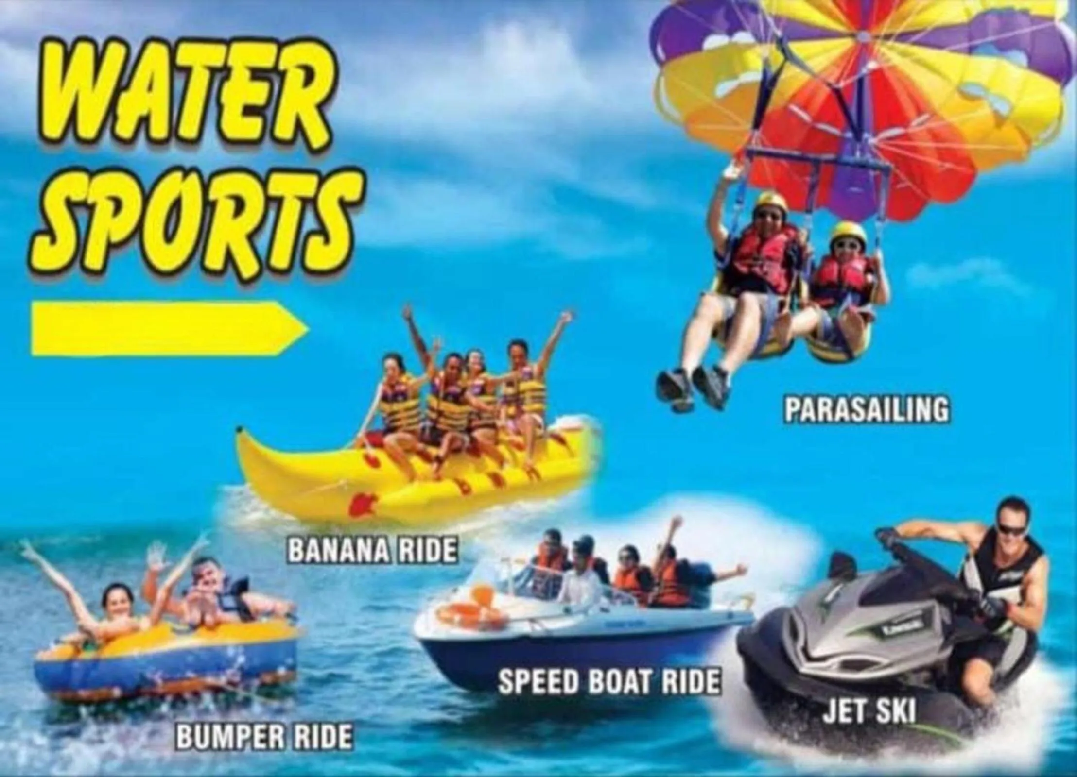 Activities in Tropical Beach Walk