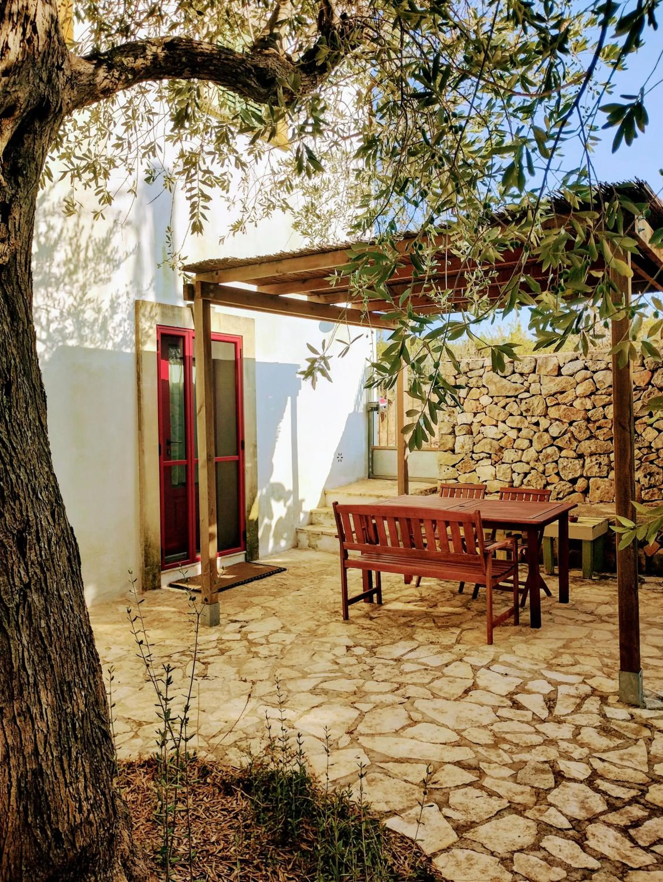 Patio in B&B Giovannarolla Green House