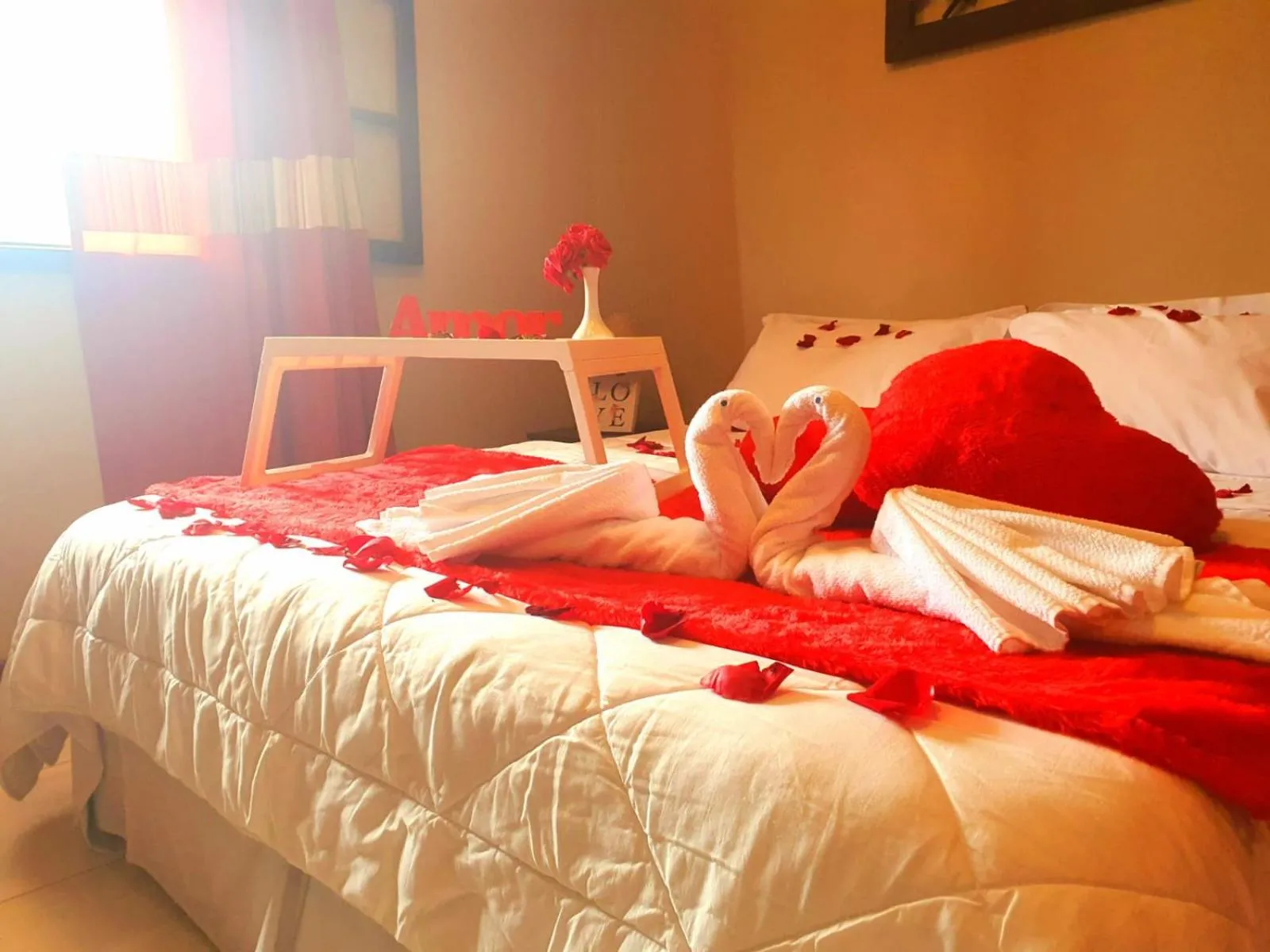 Bed in Pousada Tuiuiu