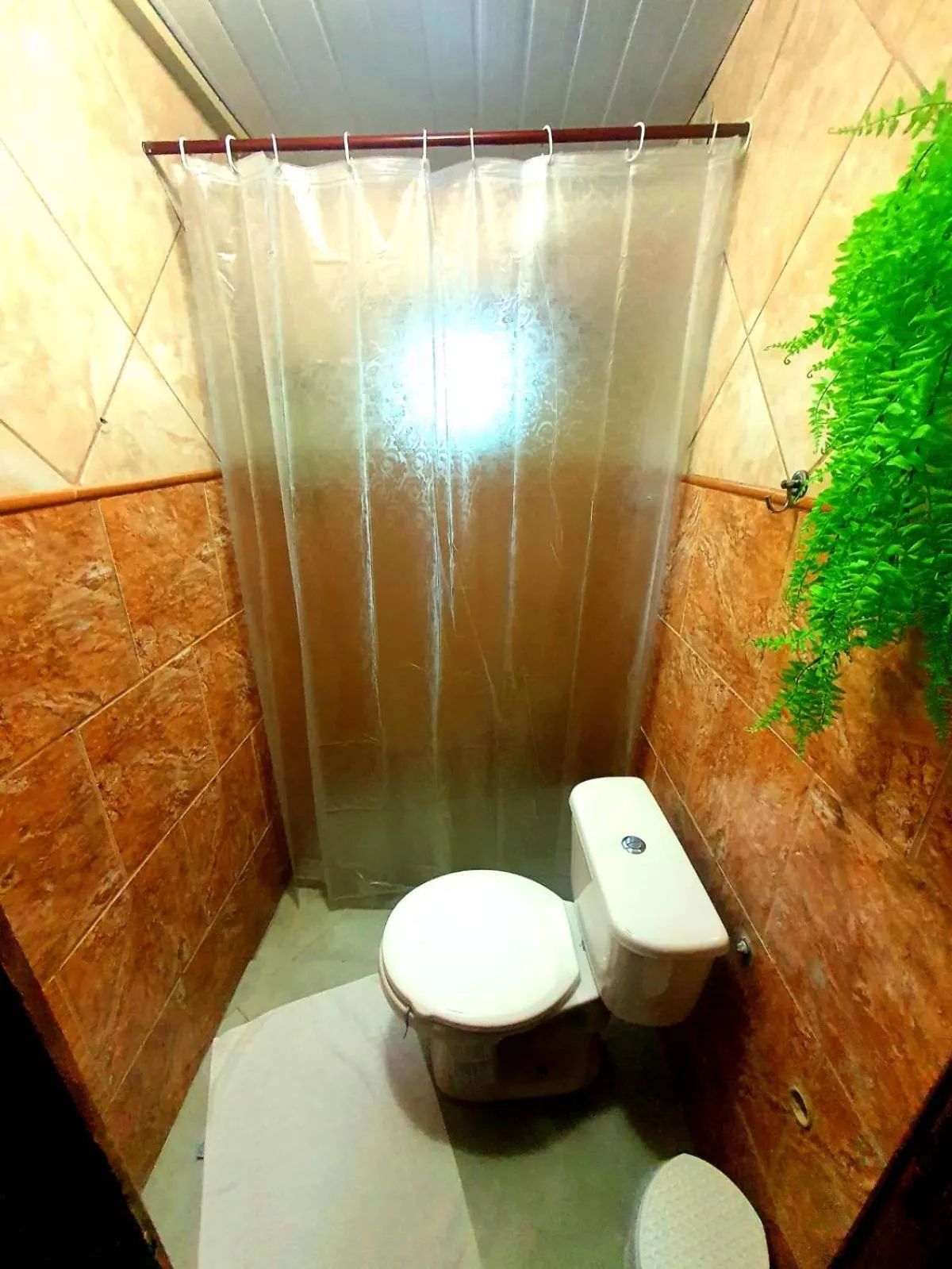 Bathroom in Pousada Tuiuiu