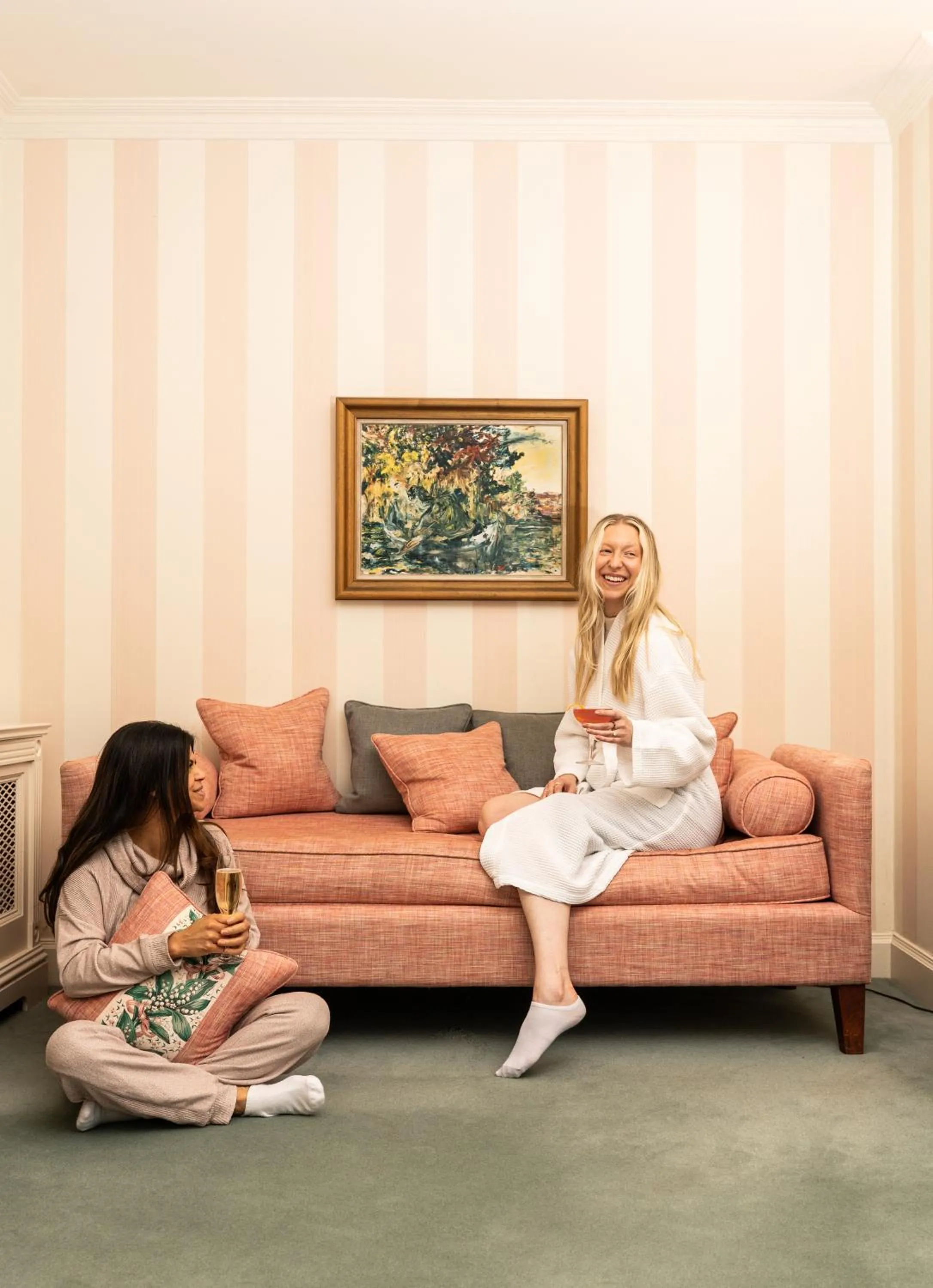 Guests in Ballymaloe House Hotel