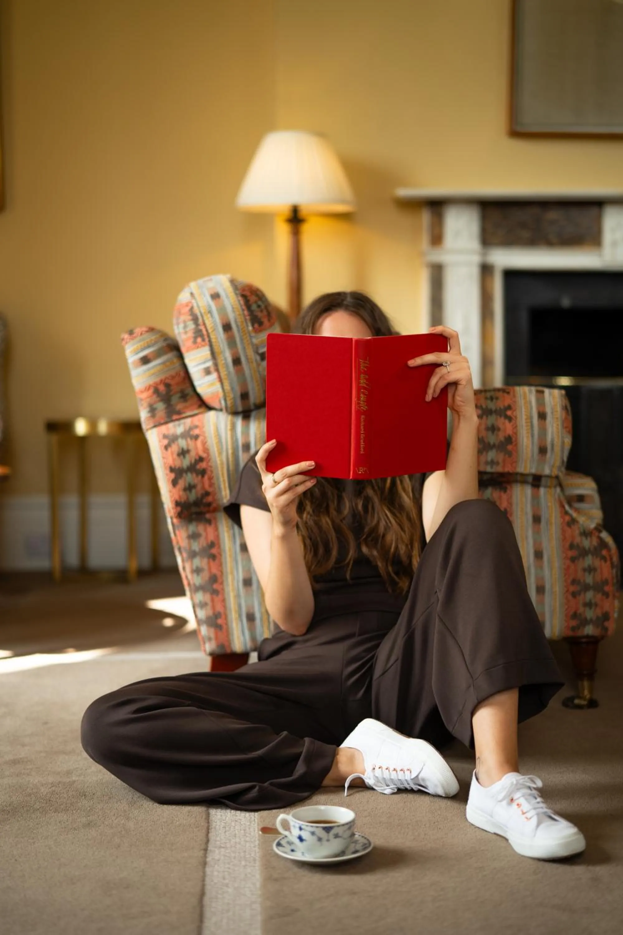 Library in Ballymaloe House Hotel