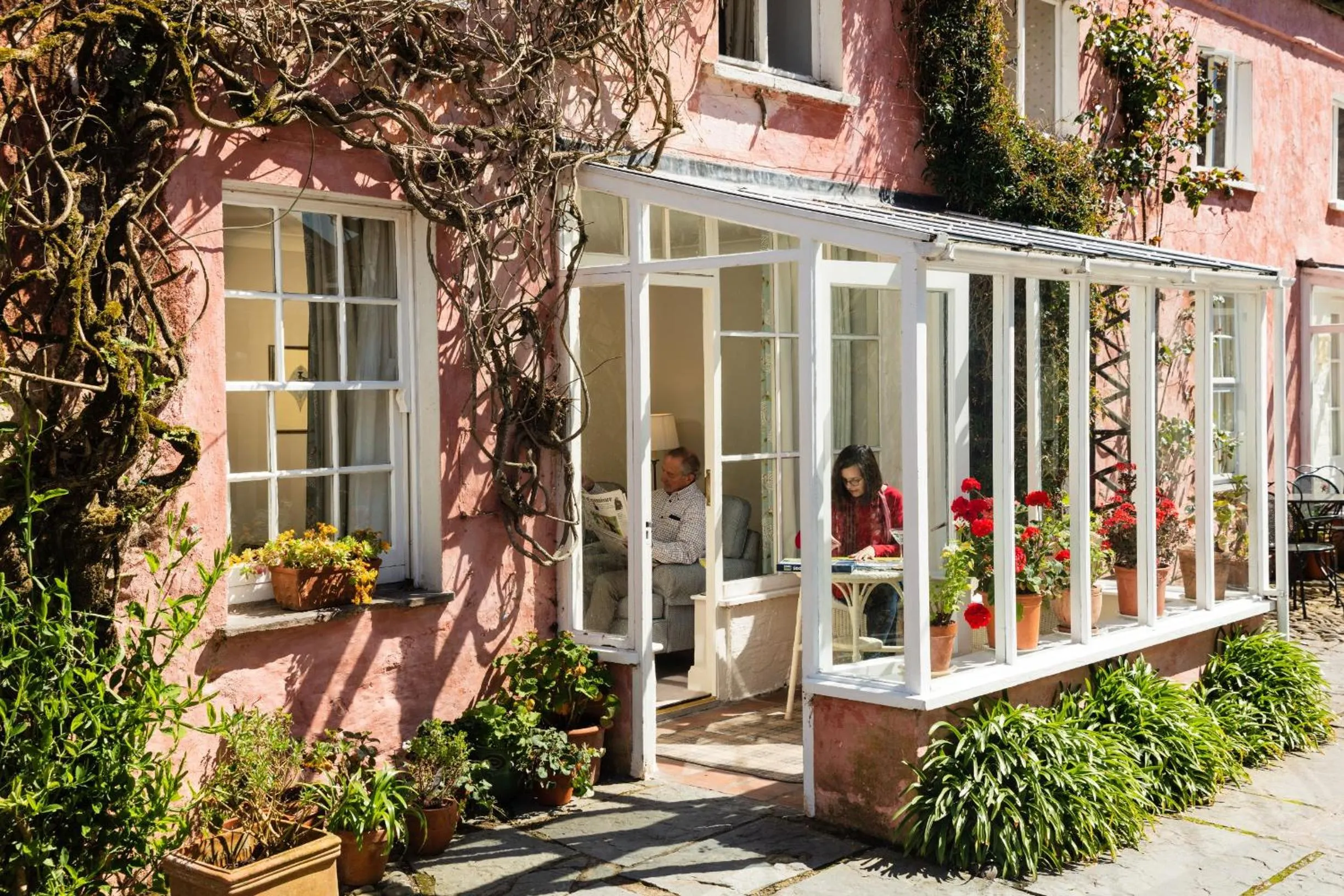 Property building in Ballymaloe House Hotel