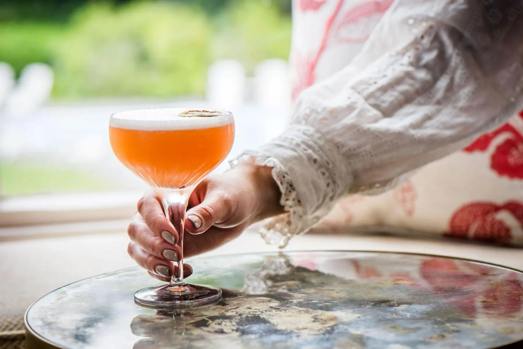 Drinks in Ballymaloe House Hotel