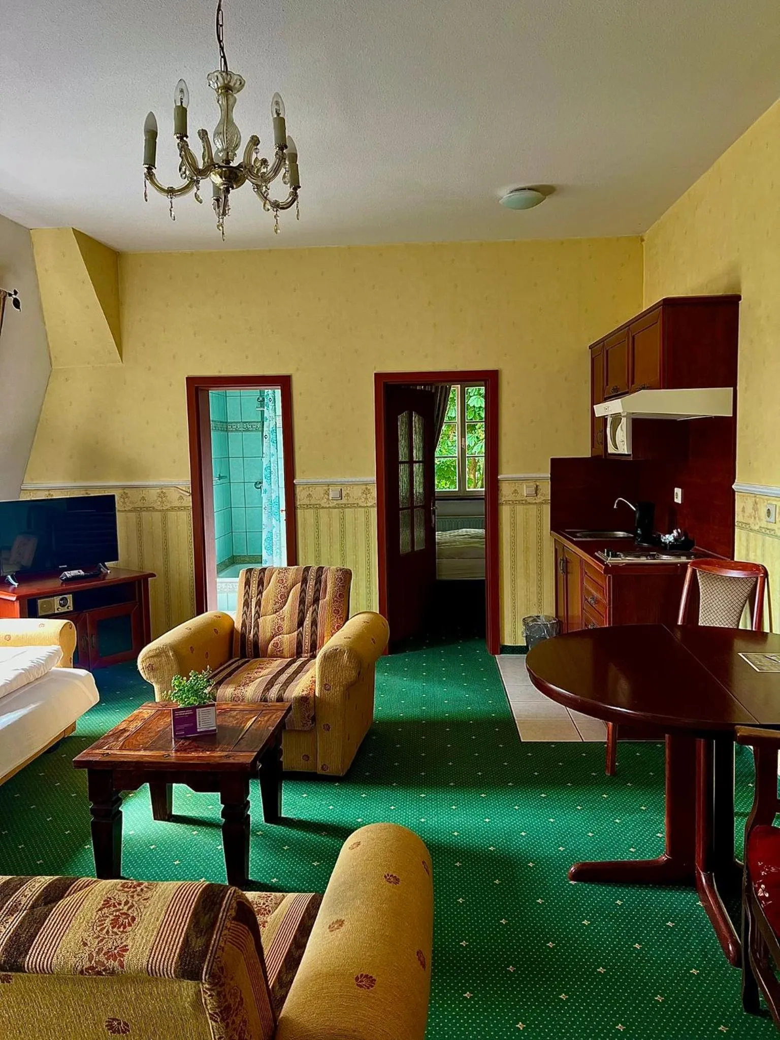 TV and multimedia, Bed in Schloss Zehdenick