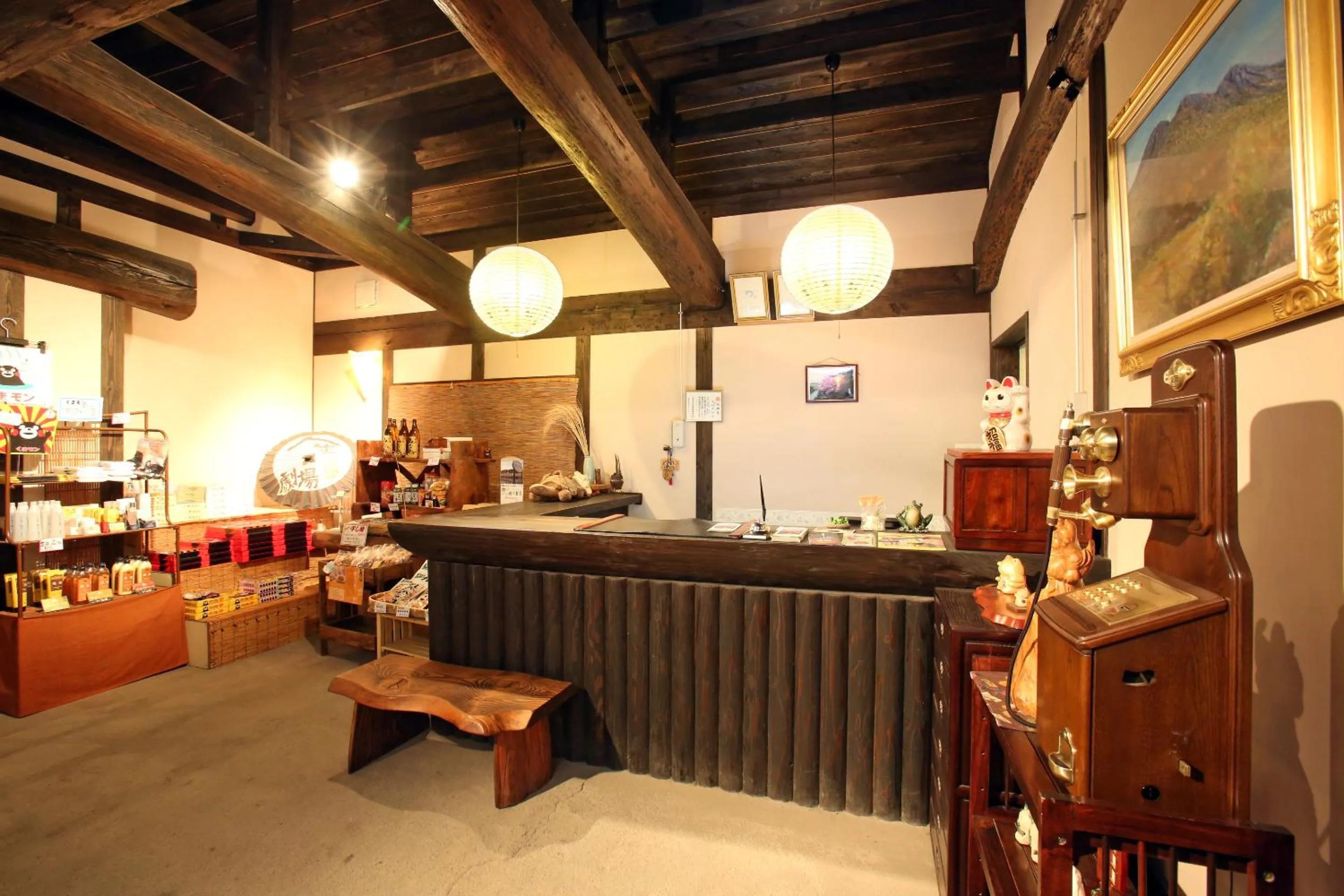 Lobby or reception in Tawarayama Onsen Ryokan Minawa
