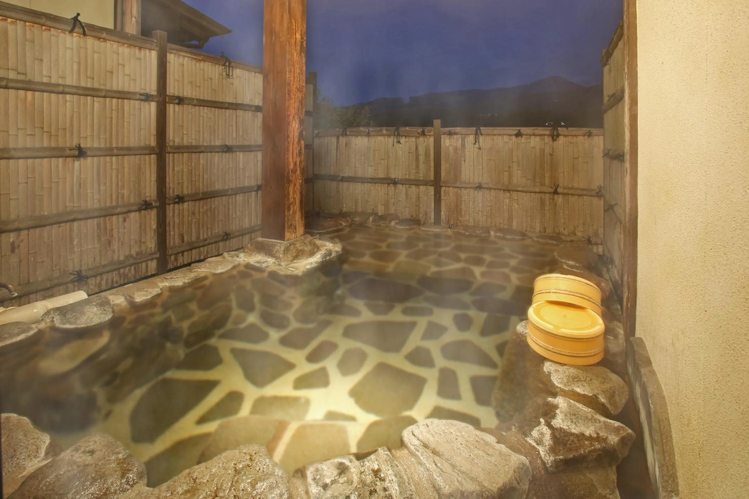 Hot Spring Bath in Tawarayama Onsen Ryokan Minawa