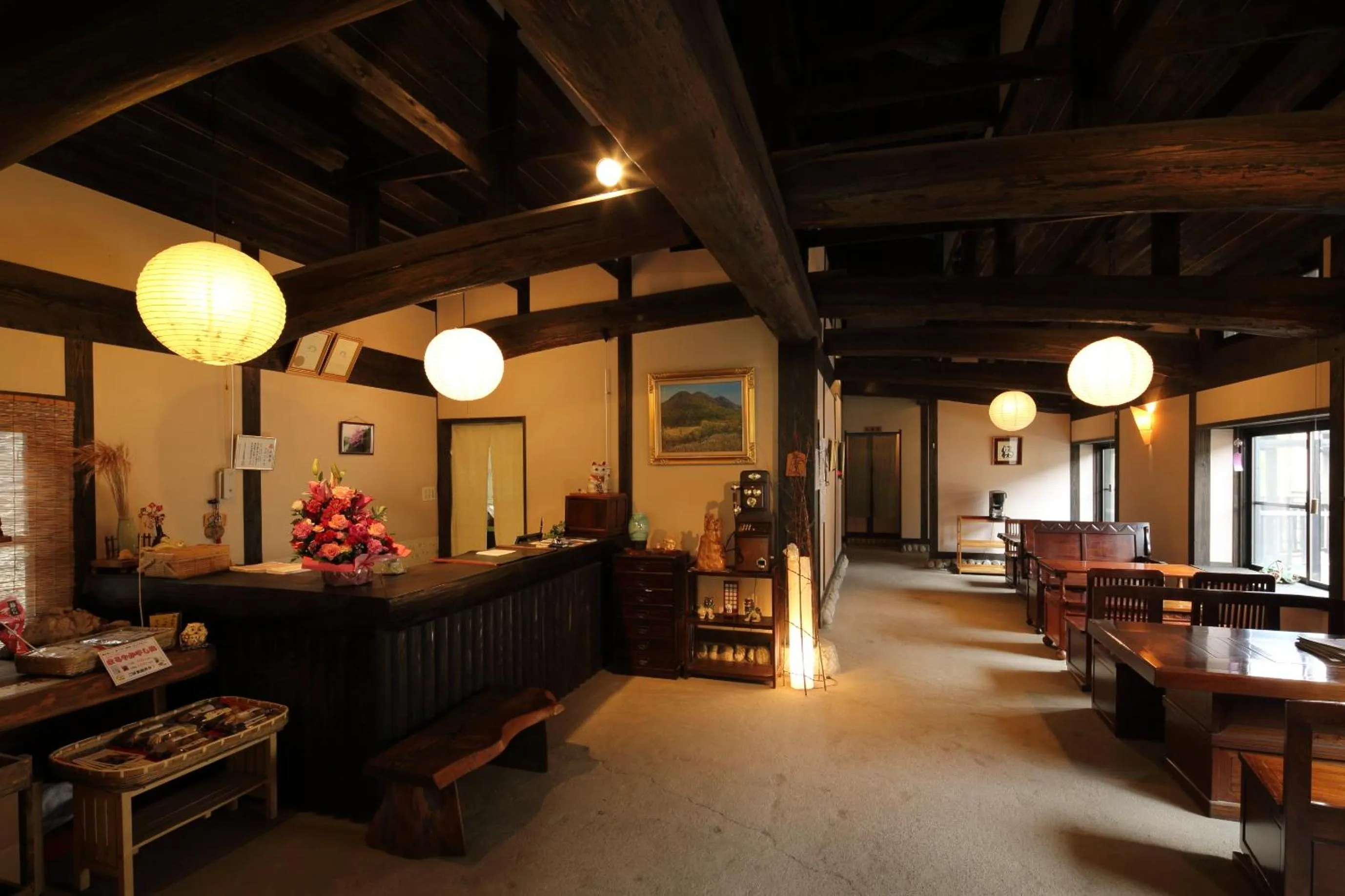 Lobby or reception in Tawarayama Onsen Ryokan Minawa