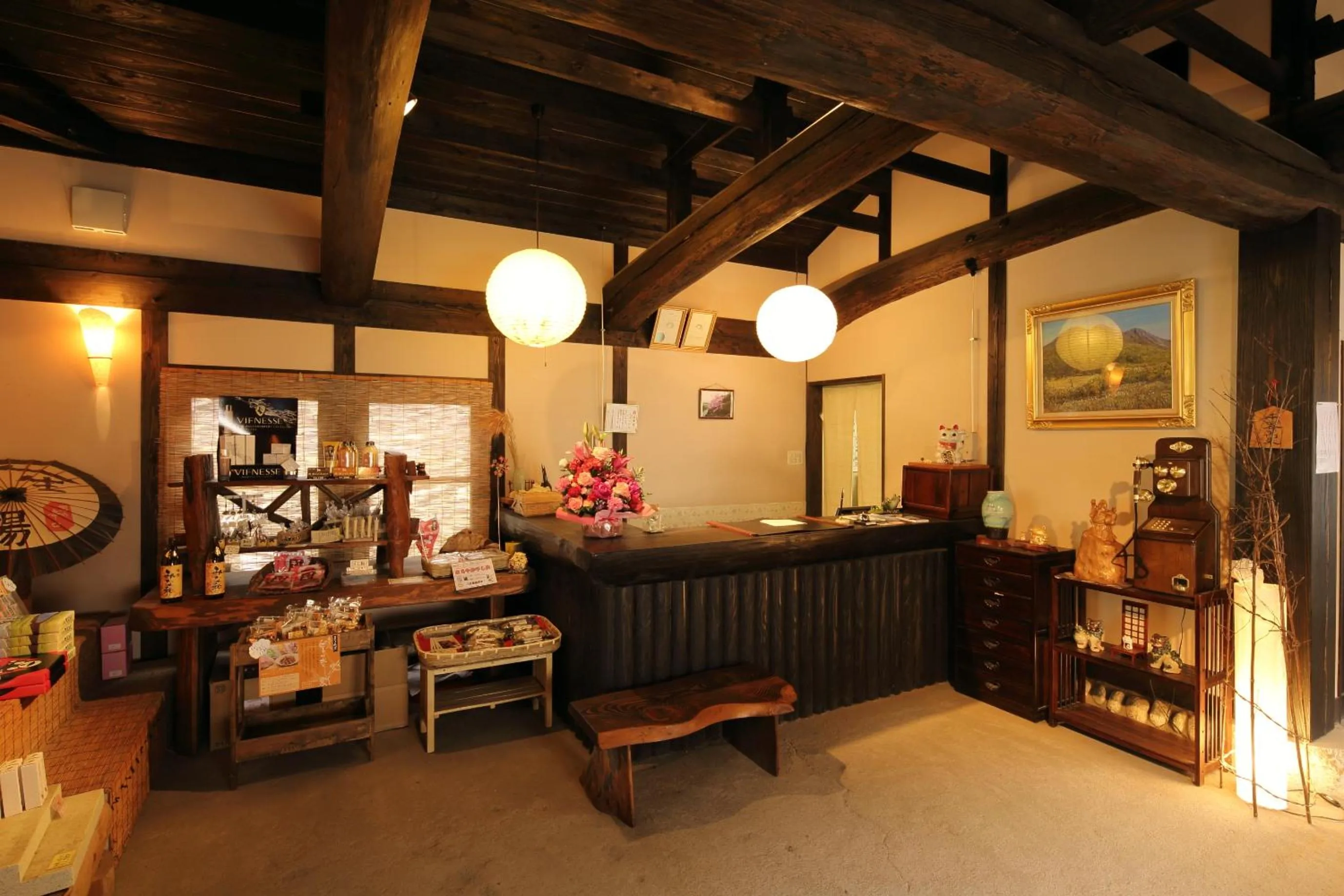 Lobby or reception in Tawarayama Onsen Ryokan Minawa