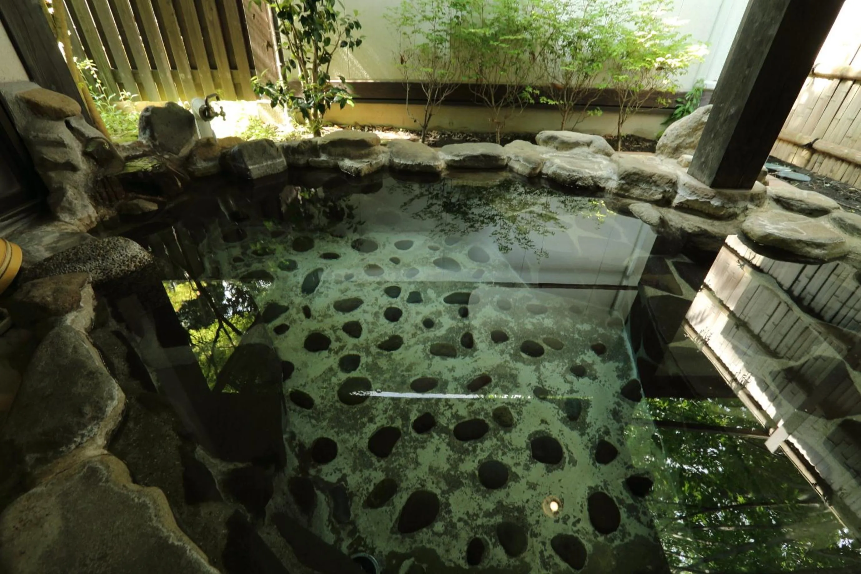 Hot Spring Bath in Tawarayama Onsen Ryokan Minawa