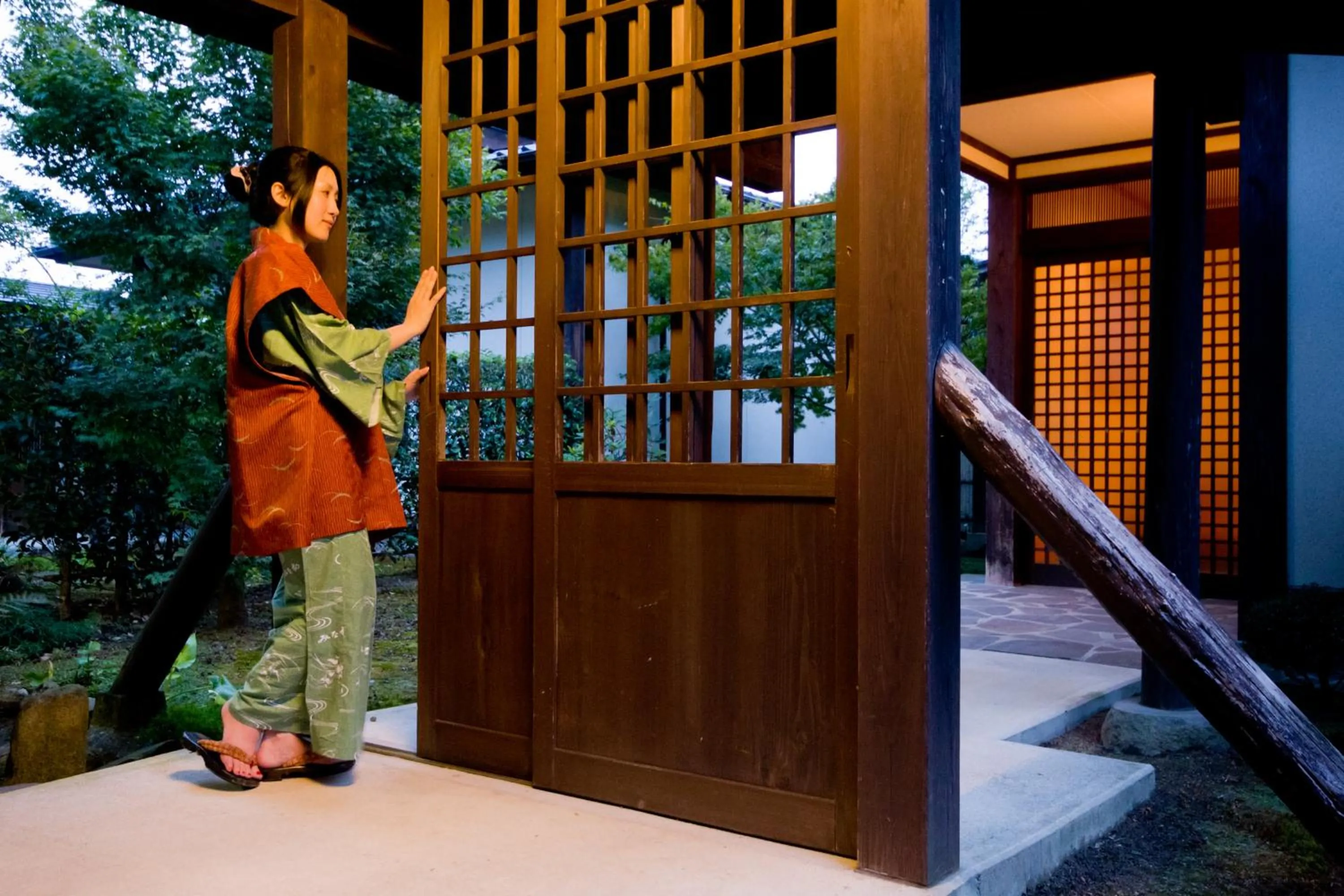 People in Tawarayama Onsen Ryokan Minawa