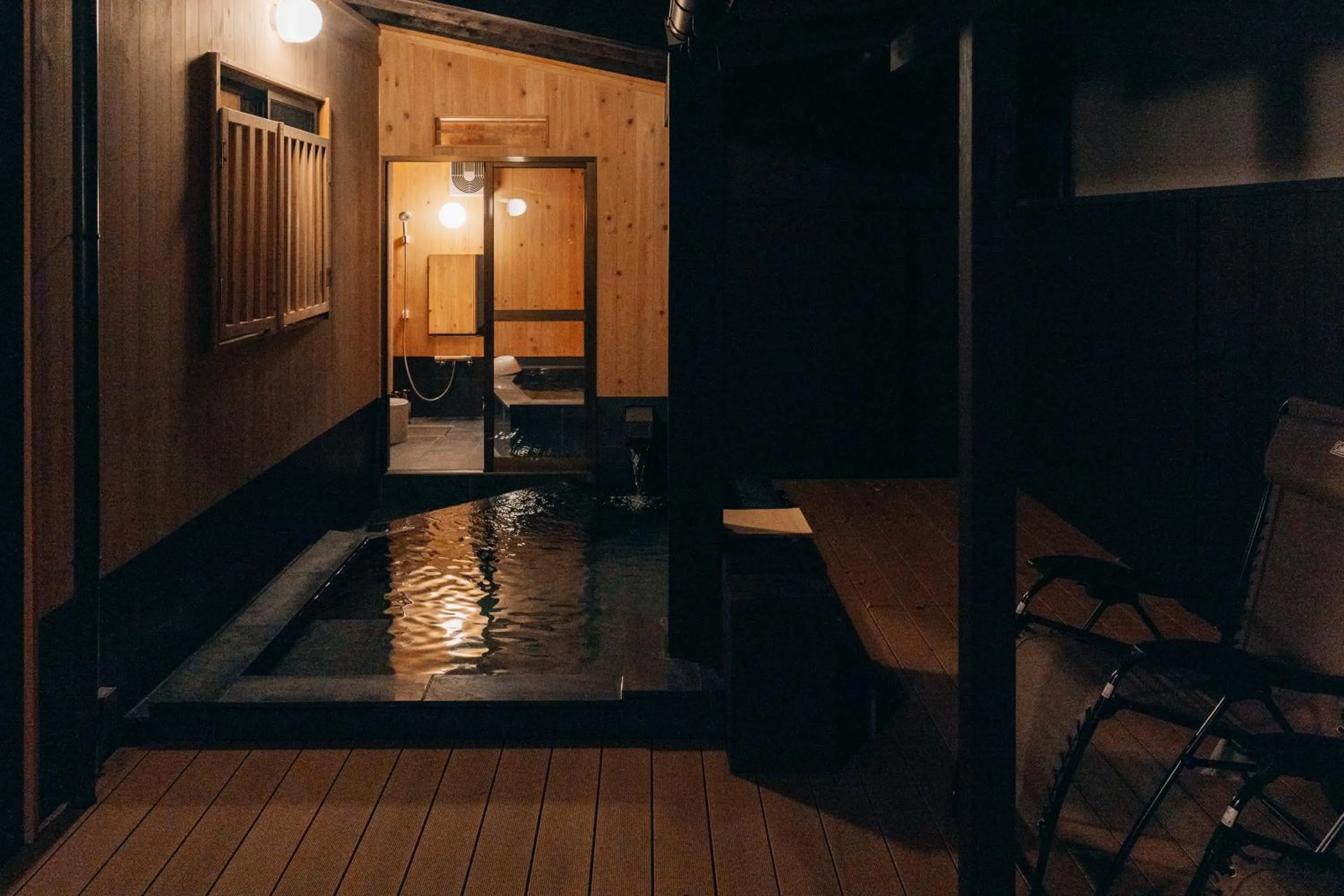 Hot Spring Bath in Tawarayama Onsen Ryokan Minawa