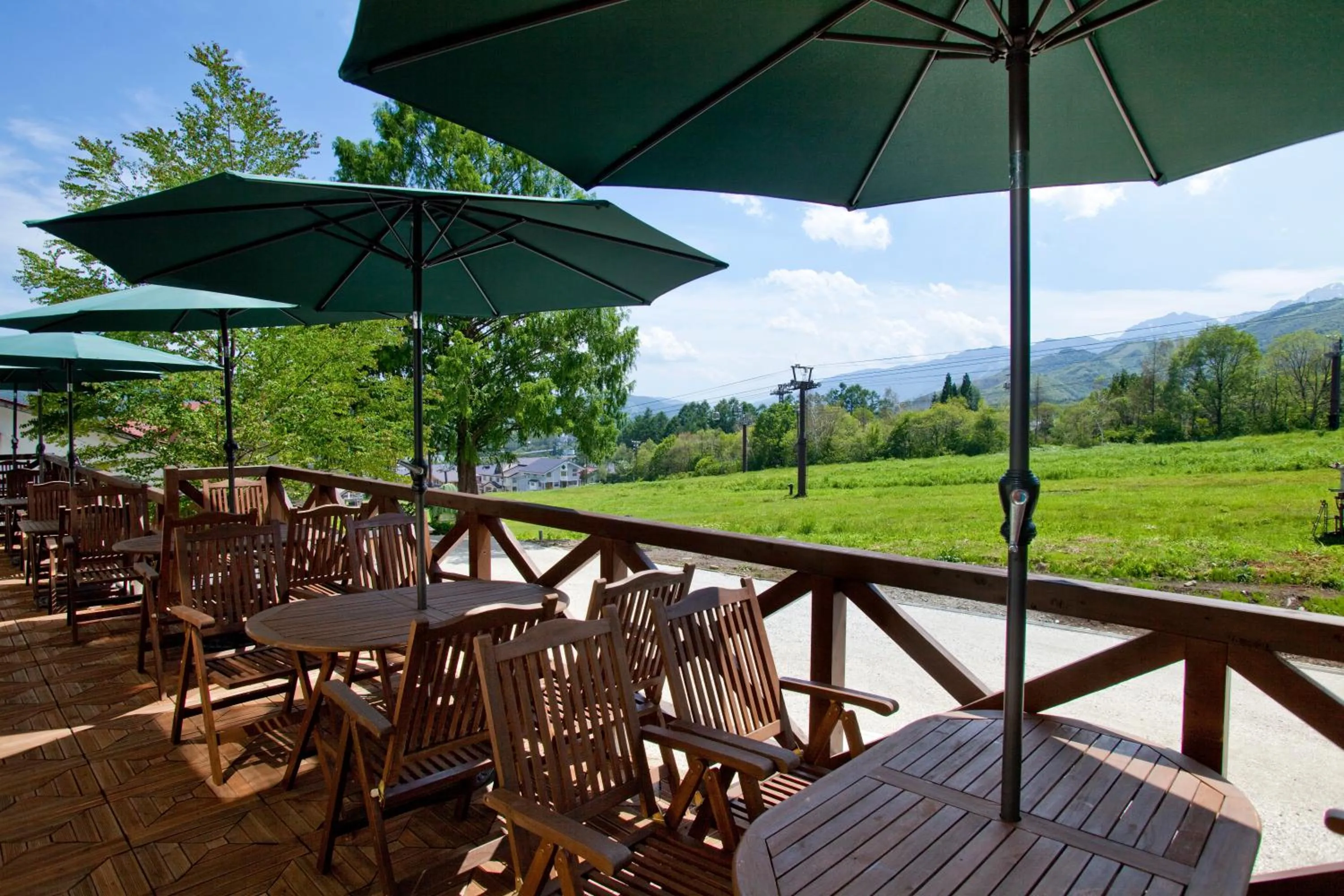 Balcony/Terrace in Hotel Hakuba Berghaus