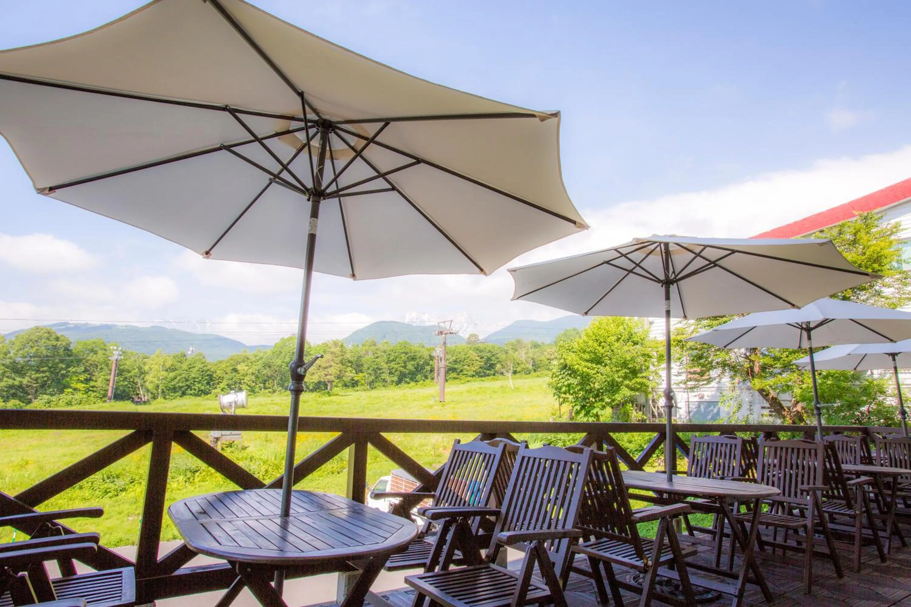 Balcony/Terrace in Hotel Hakuba Berghaus