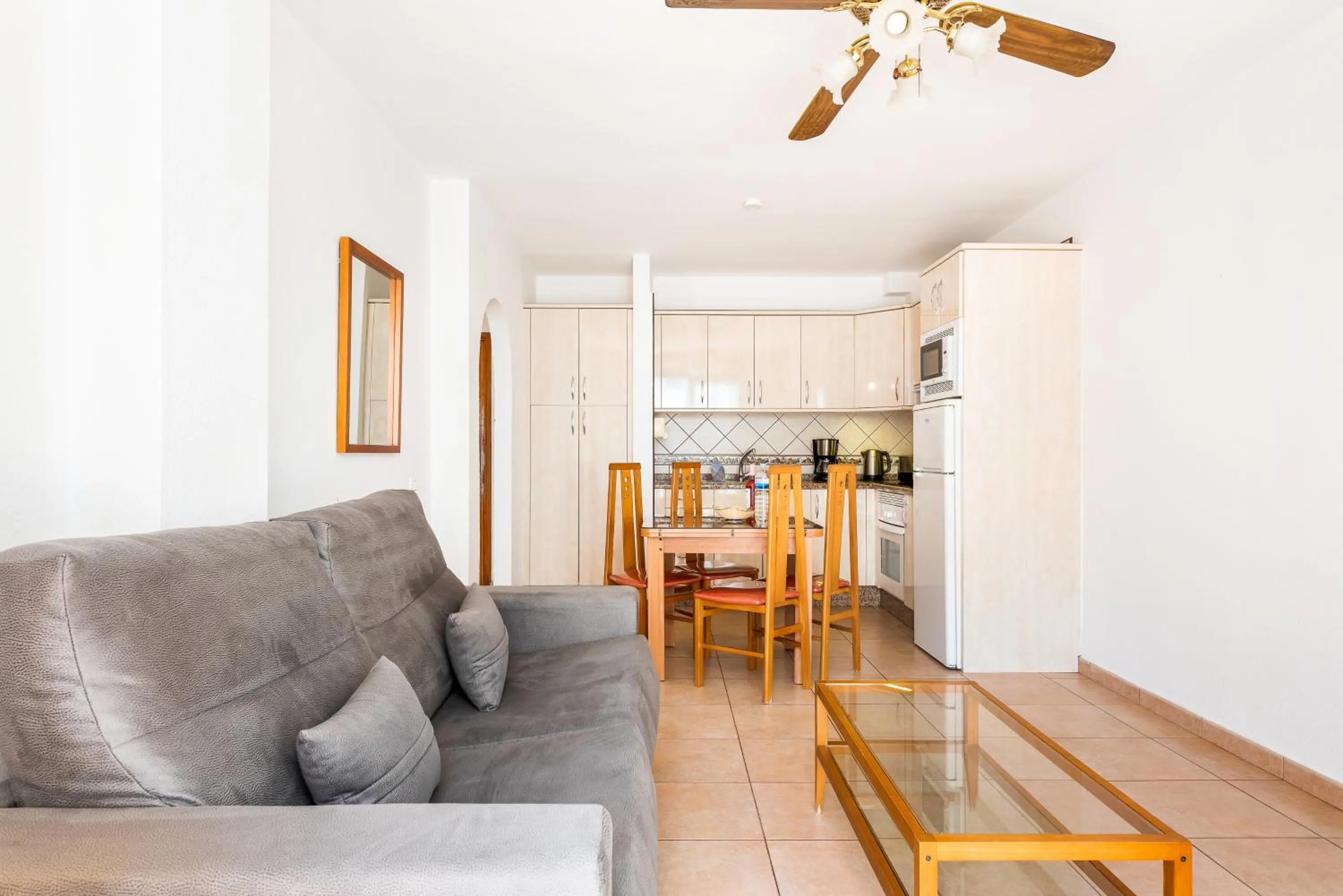 Living room in Club Tenerife Apartments