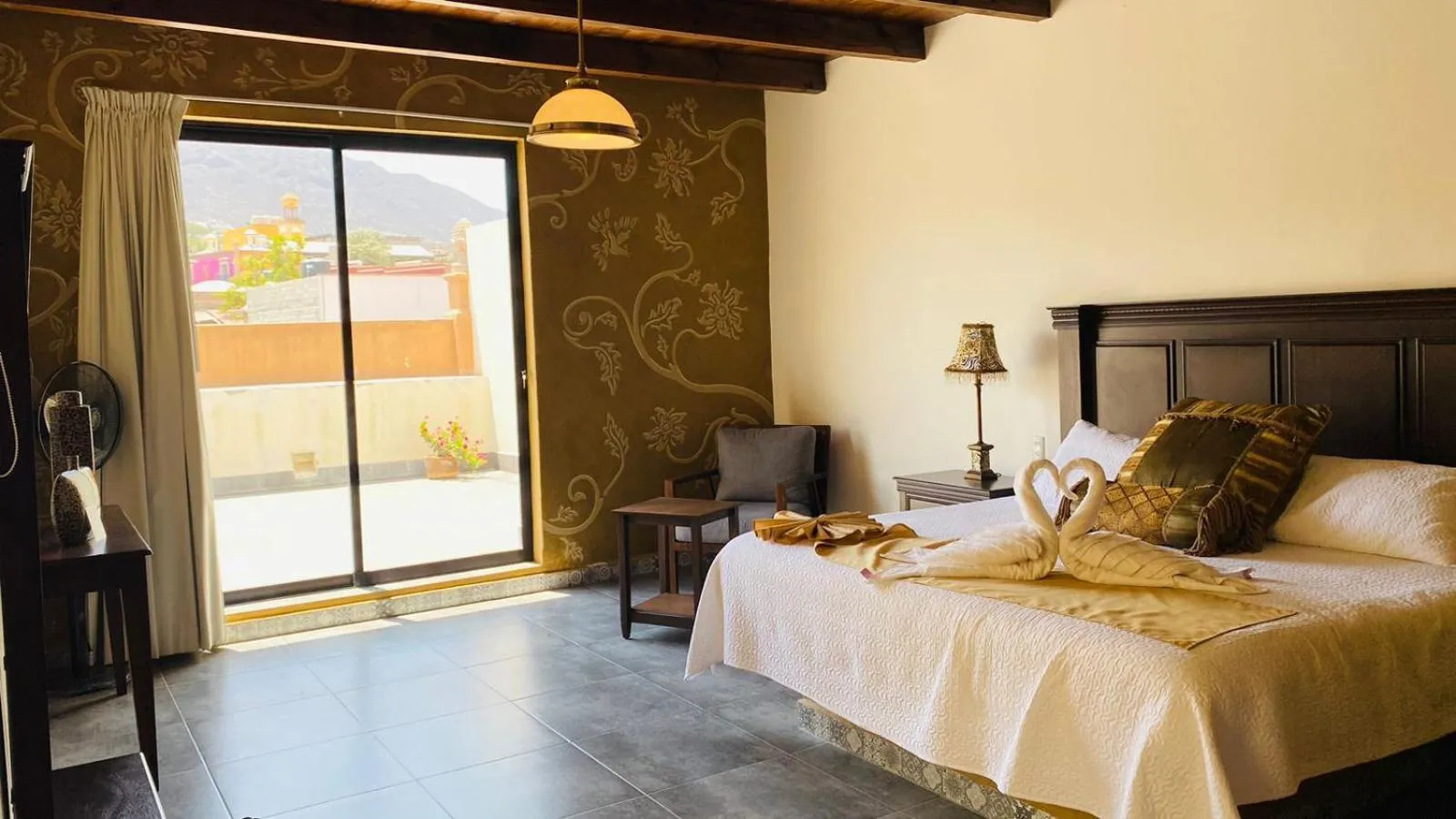 Bed in Mansión Leonor