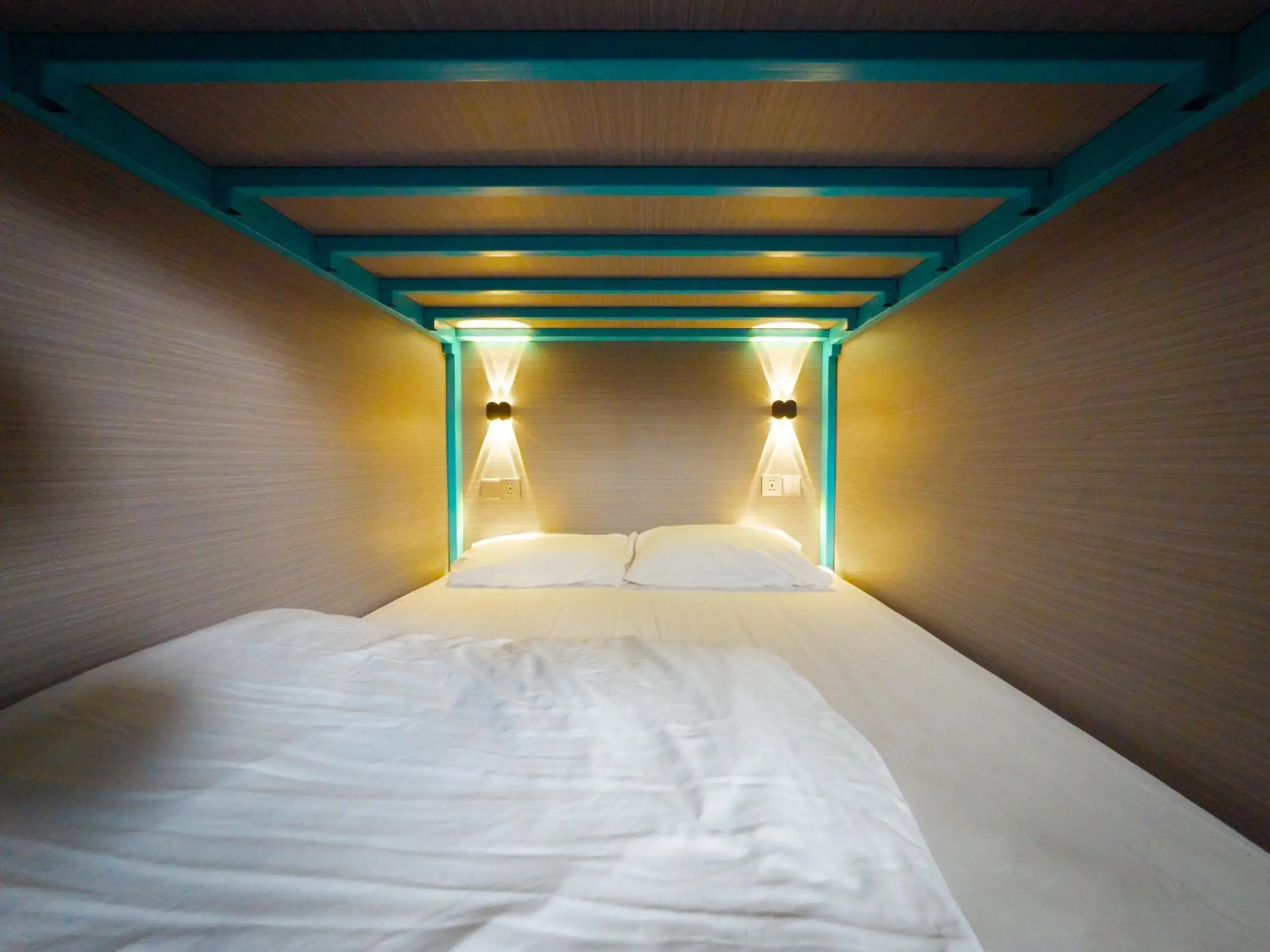 Bed in TT Premium Hostel Vientiane Bed in TT Premium Hostel Vientiane