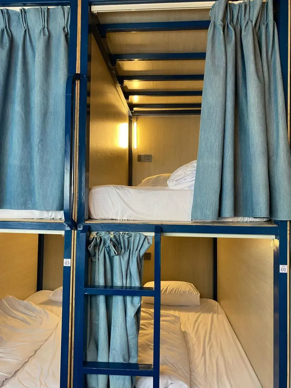 Bed in TT Premium Hostel Vientiane Bed in TT Premium Hostel Vientiane