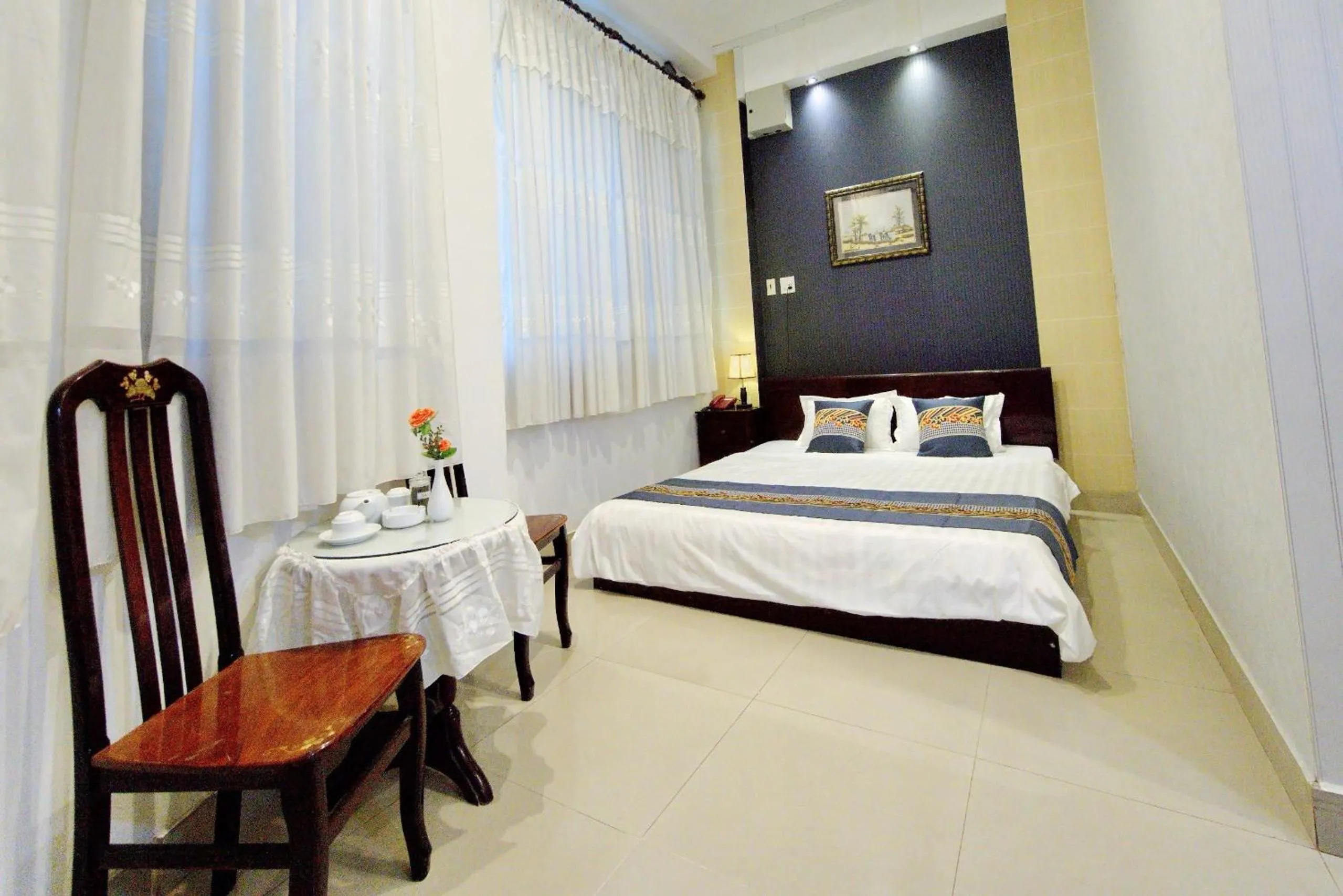 Photo of the whole room, Bed in Hotel Hải Châu