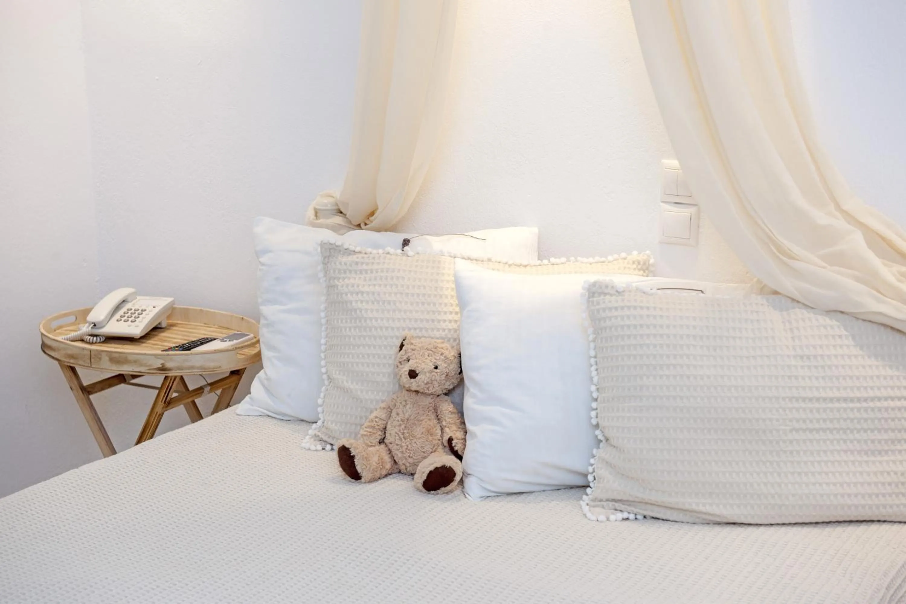 Bed in Margarita Studios Ambelas