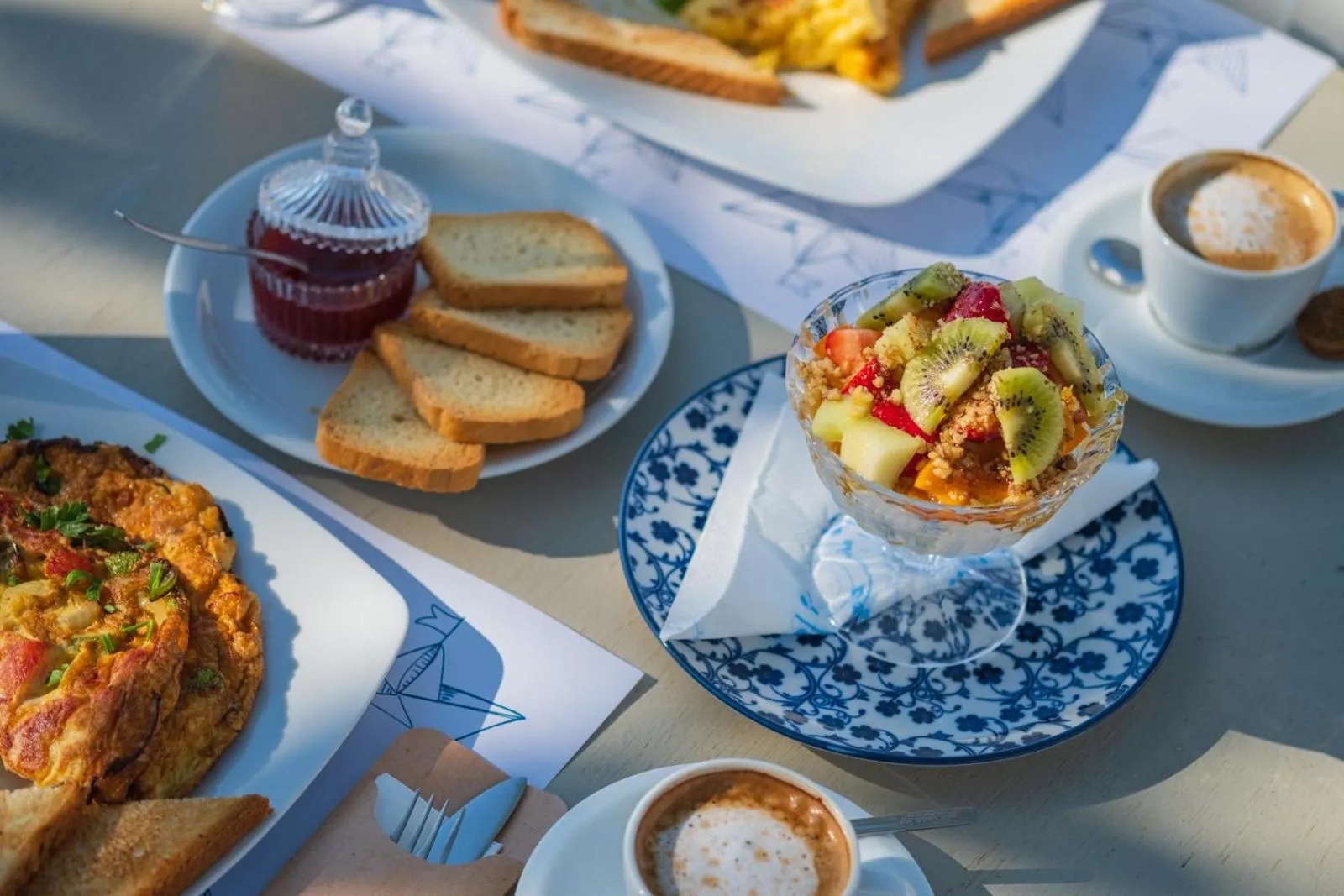 Breakfast in Margarita Studios Ambelas