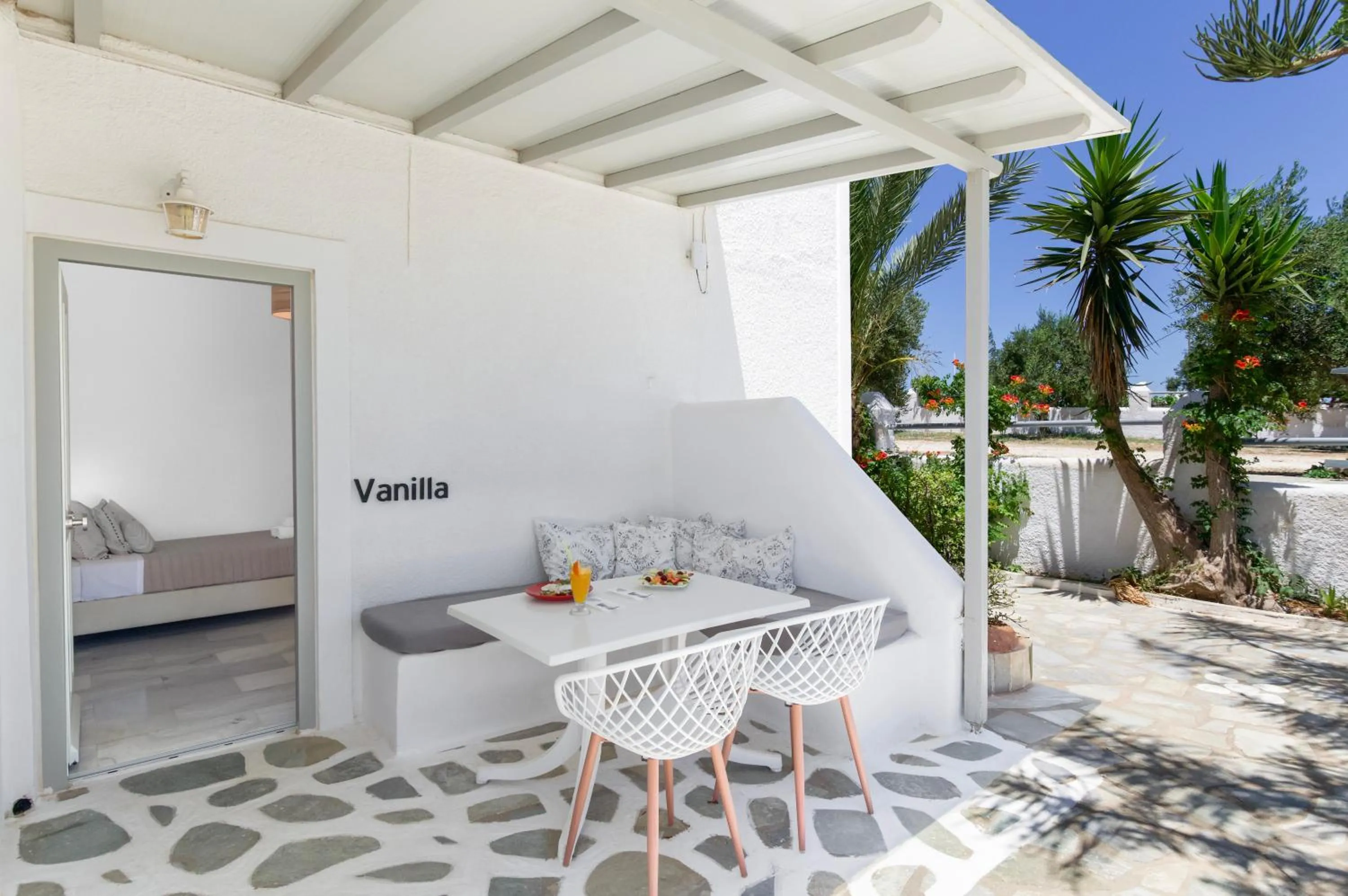 Balcony/Terrace in Margarita Studios Ambelas